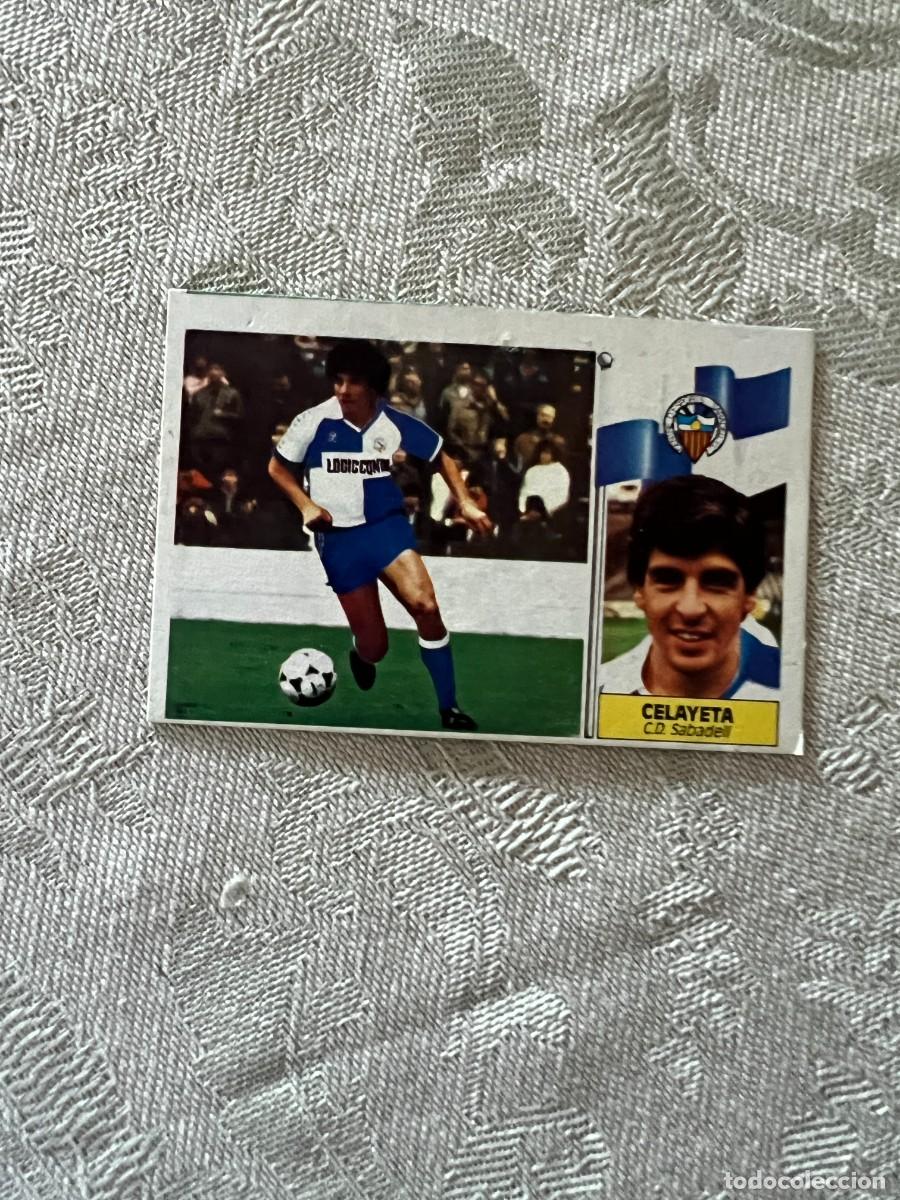 Cromos de F&uacute;tbol: CELAYETA SABADELL FICHAJE 24 LIGA ESTE 1986/87 86 87 ED ESTE 86 87