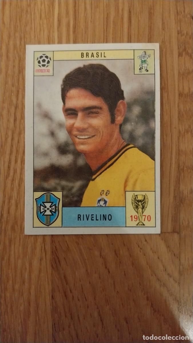Figurine di Calcio: RIVELINO ORIGINAL BRASIL MUNDIAL MEXICO 70 PANINI VERSION INTERNACIONAL DESPEGADO
