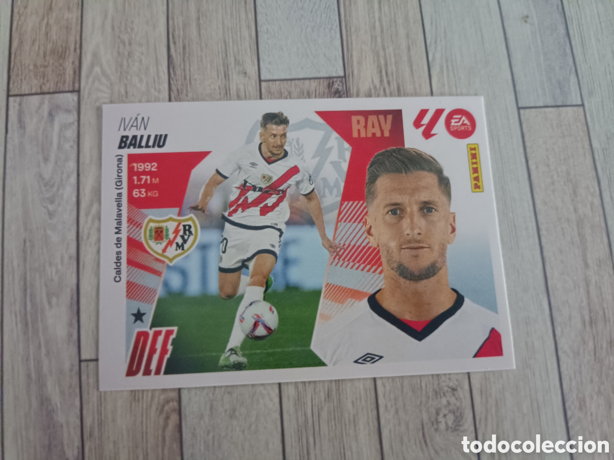 Cromos de F&uacute;tbol: 5 BALLIU RAYO VALLECANO LIGA ESTE 2025 2026 PANINI 25 26