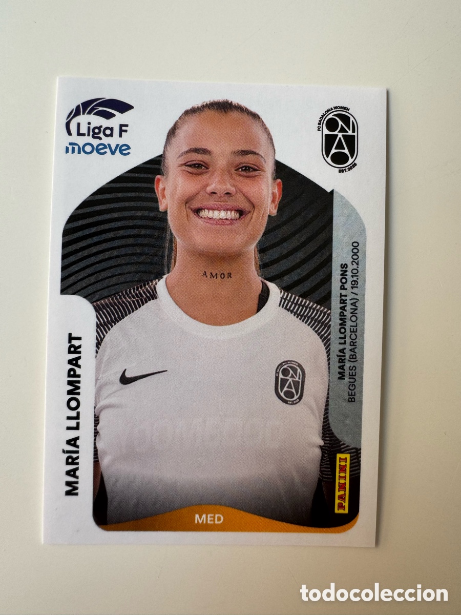 Fu&szlig;ball-Sticker: PANINI LIGA F FEMENINA 2025-2026 25-26 &ndash; Mar&iacute;a Llompart FC Badalona Women N&ordm; 77