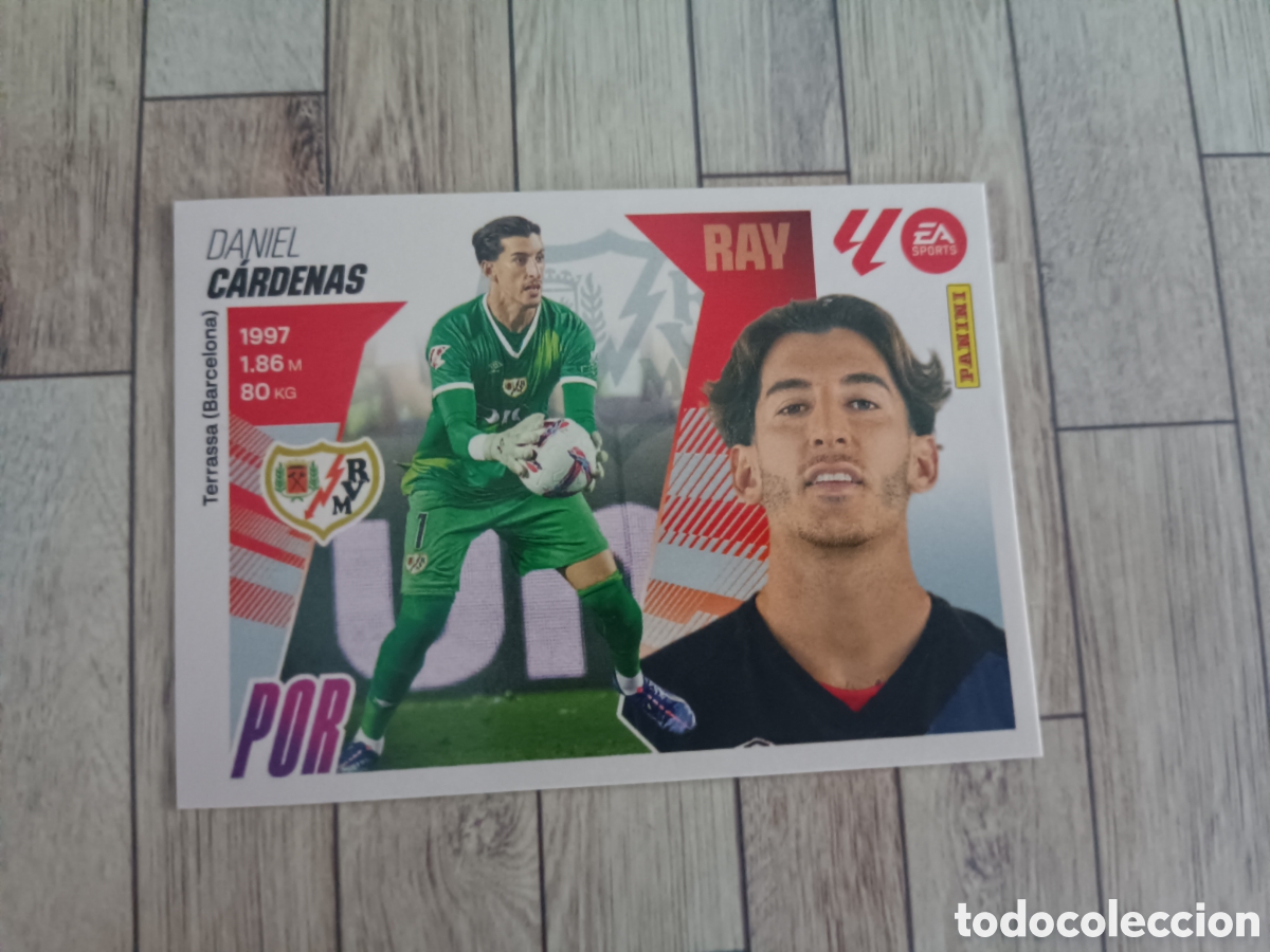 Cartes &agrave; collectionner de Football: 4 CARDENAS RAYO VALLECANO LIGA ESTE 2025 2026 PANINI 25 26