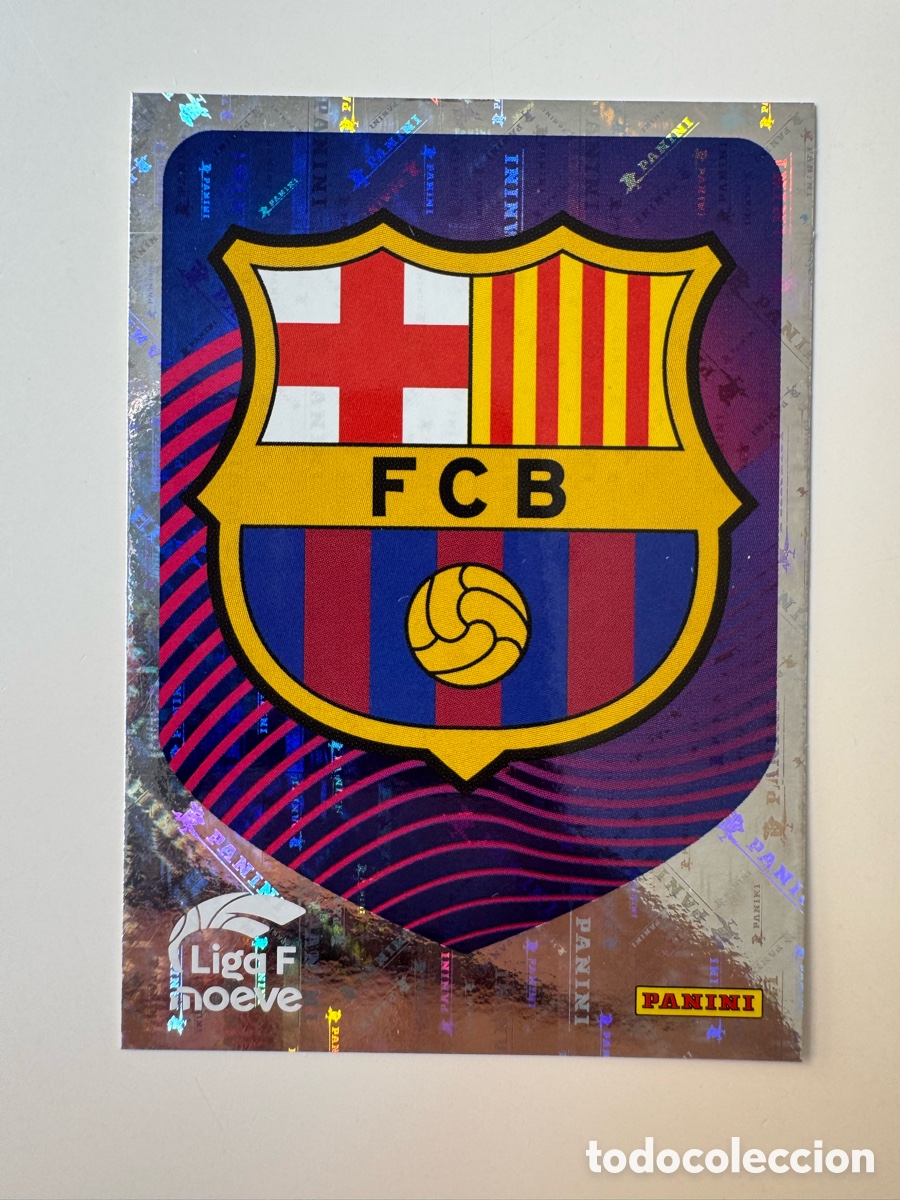 Cartes &agrave; collectionner de Football: PANINI LIGA F FEMENINA 2025-2026 25-26 &ndash; FC Barcelona N&ordm; 82 ESCUDO