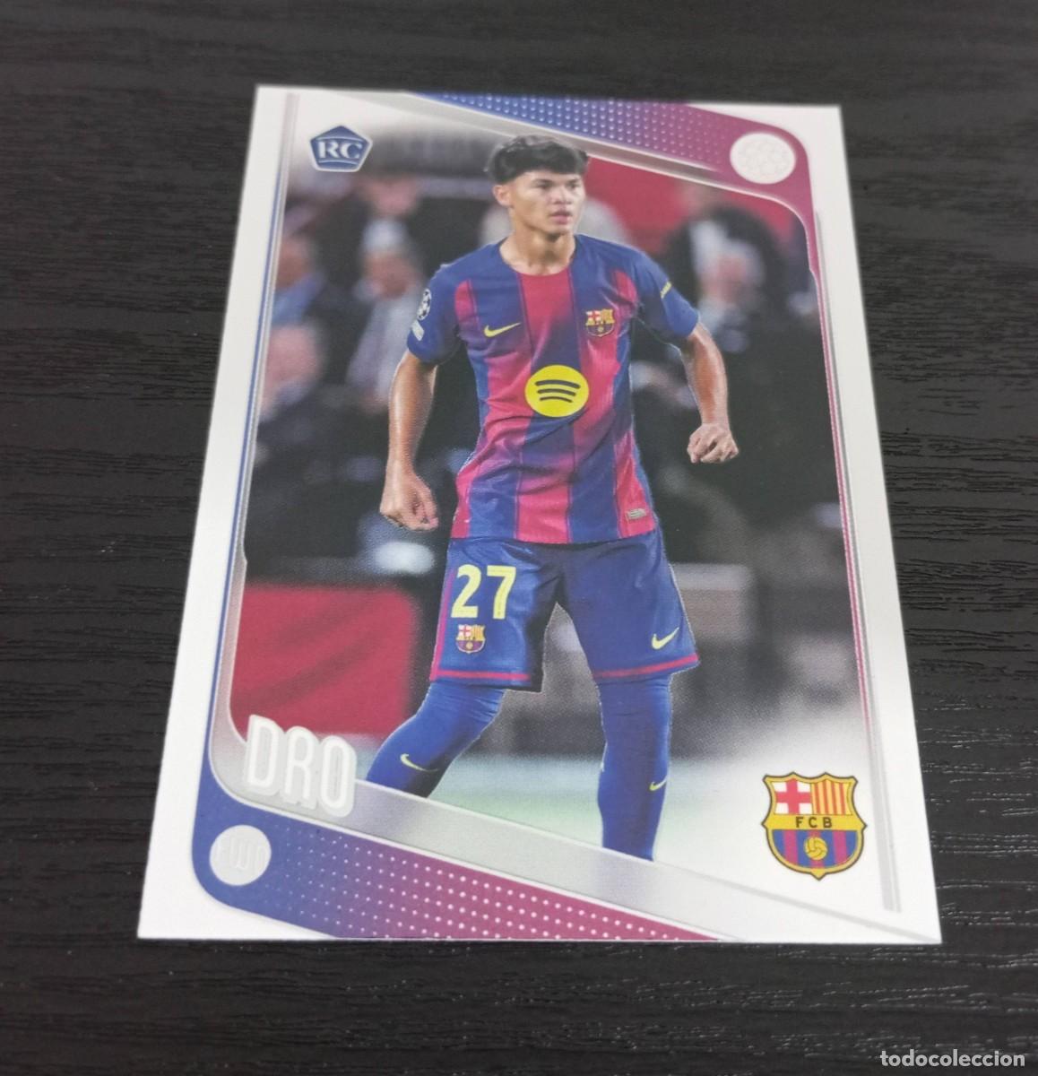 Cartes &agrave; collectionner de Football: -TOPPS UEFA C. Competitions Flagship 25-26 : 111 DRO ( BARCELONA ) RC ROOKIE CARD