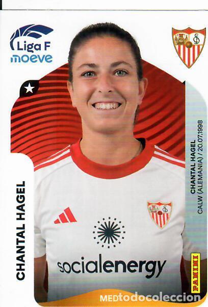 Cromos de F&uacute;tbol: CROMO PANINI LIGA FEMENINA F 2025-26 (25 - 26) - N&ordm; 314 - CHANTAL HAGEL - SEVILLA