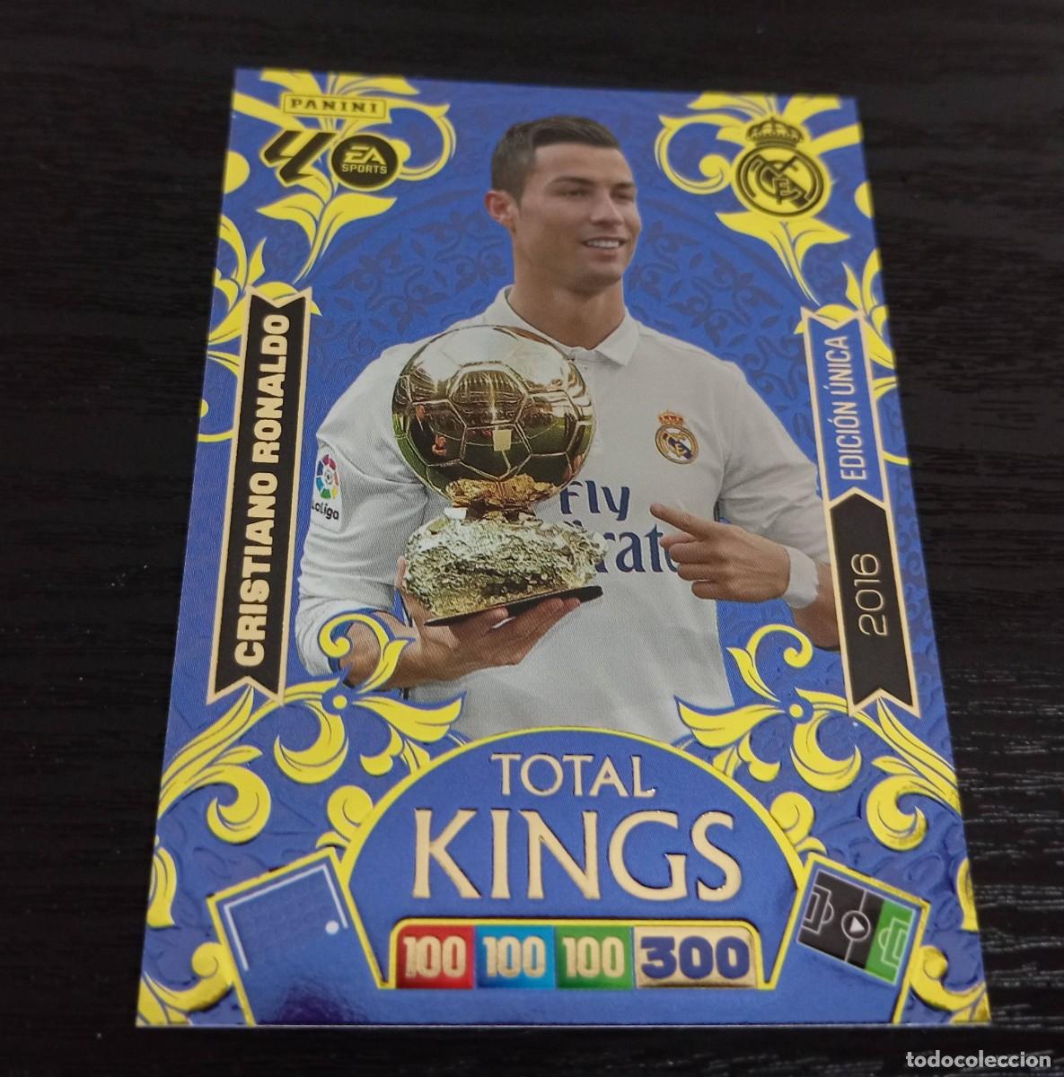 Cromos de F&uacute;tbol: -ADRENALYN 25-26 : CRISTIANO RONALDO ( REAL MADRID ) -- TOTAL KINGS 2016 EDICION UNICA --