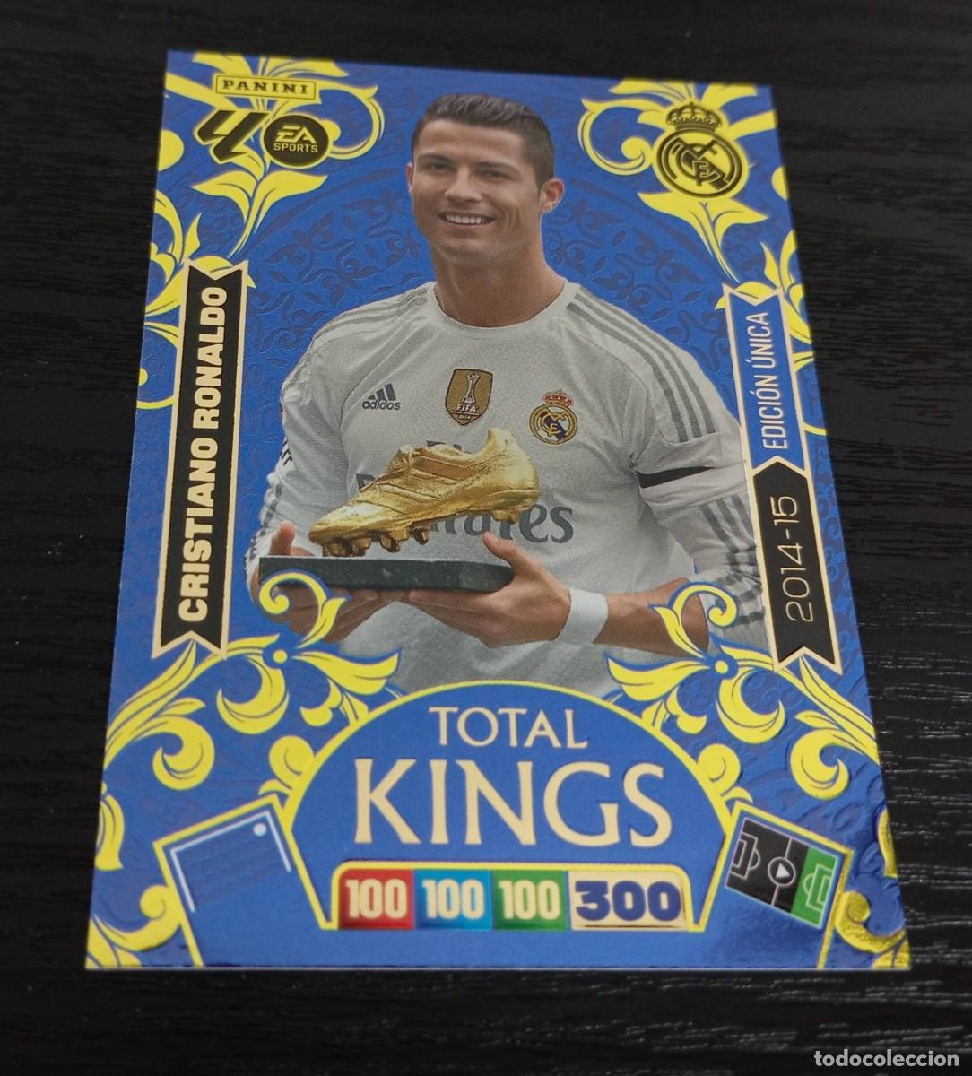 Cromos de F&uacute;tbol: -ADRENALYN 25-26 : CRISTIANO RONALDO ( REAL MADRID ) -- TOTAL KINGS 2014-15 EDICION UNICA --