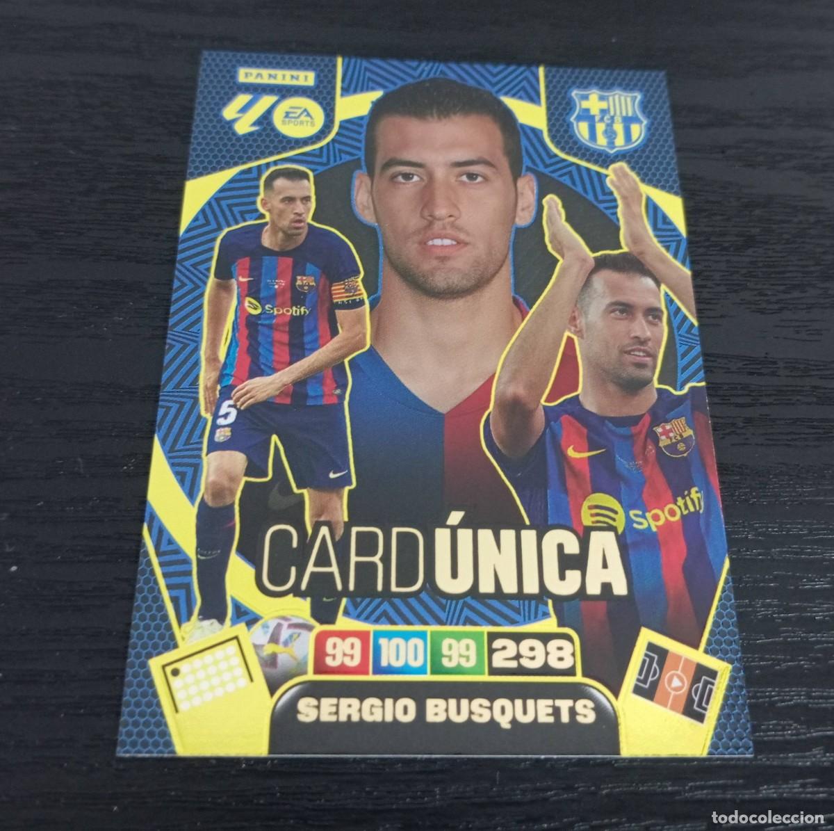 Cromos de F&uacute;tbol: -ADRENALYN 25-26 : BUSQUETS ( BARCELONA ) -- CARD UNICA --