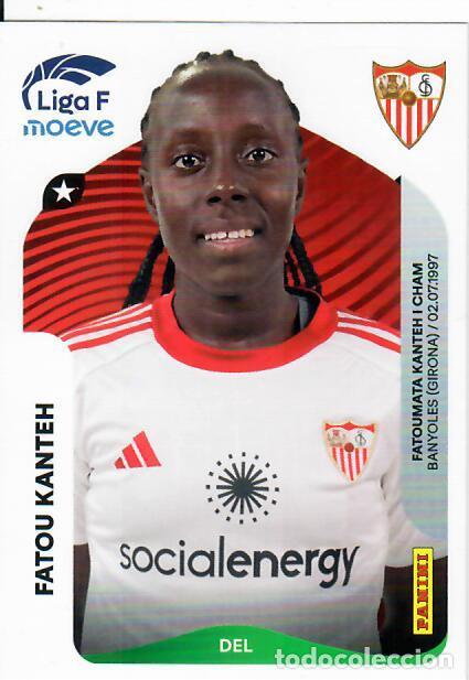 Cromos de F&uacute;tbol: CROMO PANINI LIGA FEMENINA F 2025-26 (25 - 26) - N&ordm; 321 - FATOU KANTEH - SEVILLA