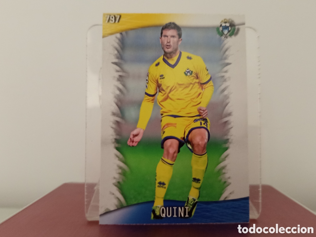 Cartes &agrave; collectionner de Football: ❇️ CROMO ⚽ QUINI ALCORC&Oacute;N 797 FICHAS LIGA 2013 2014 13 14 QUIZ MUNDICROMO ❇️