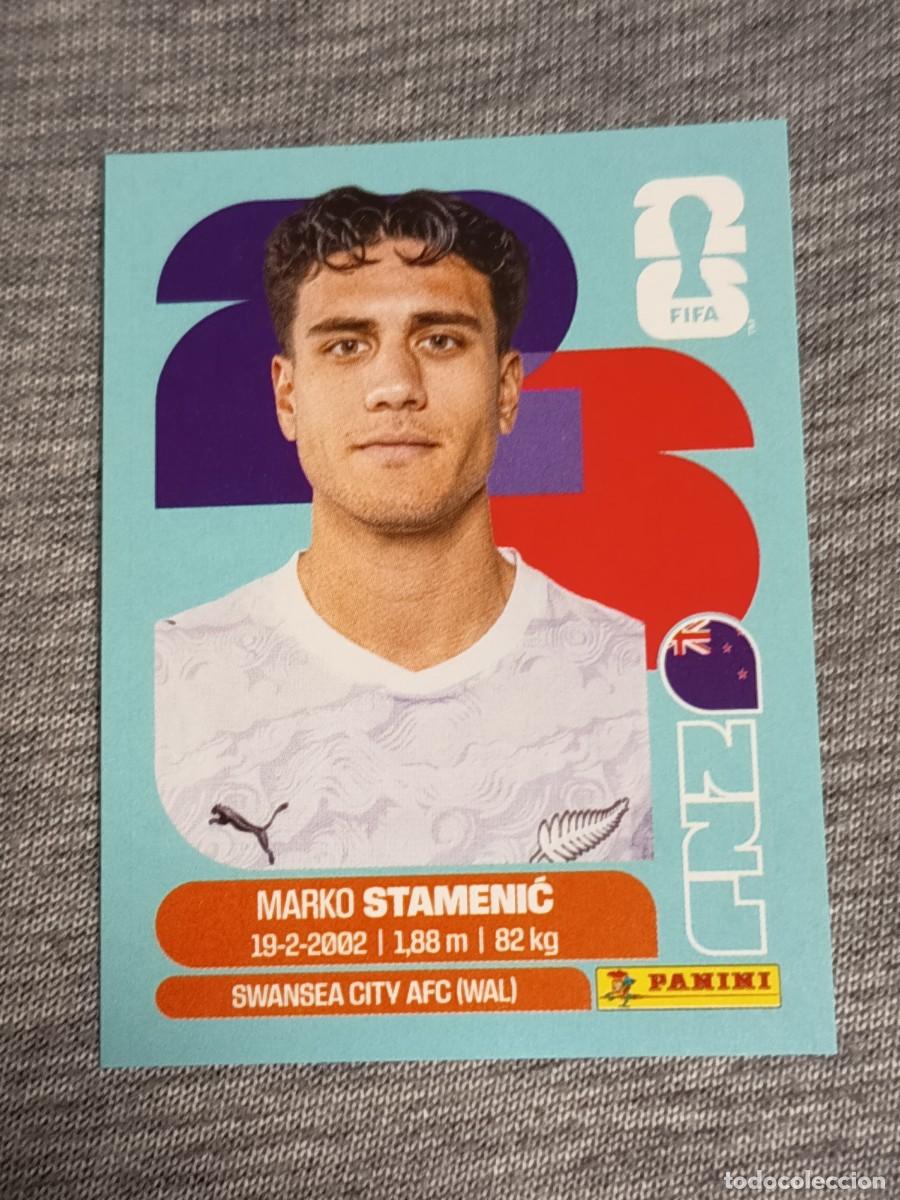 Fu&szlig;ball-Sticker: STAMENIC NZL 15 STICKER MUNDIAL 2026 PANINI FIFA WORLD CUP NUEVO