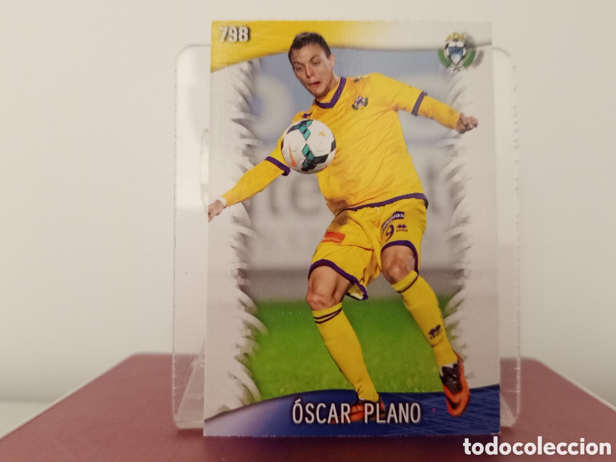 Cromos de F&uacute;tbol: ❇️ CROMO ⚽ &Oacute;SCAR PLANO ALCORC&Oacute;N 798 FICHAS LIGA 2013 2014 13 14 QUIZ MUNDICROMO ❇️