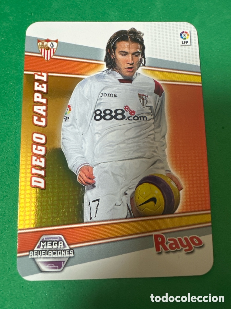 Cromos de F&uacute;tbol: 404 DIEGO CAPEL(SEVILLA) MEGAREVELACIONES MEGACRACKS 2008-2009 08 09 PANINI TRADING CARD