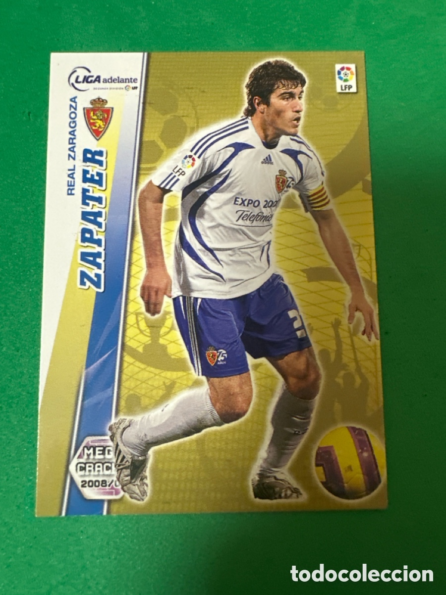 Cromos de F&uacute;tbol: 428 ZAPATER (R.ZARAGOZA) MEGACRACKS 2008-2009 08 09 PANINI TRADING CARD