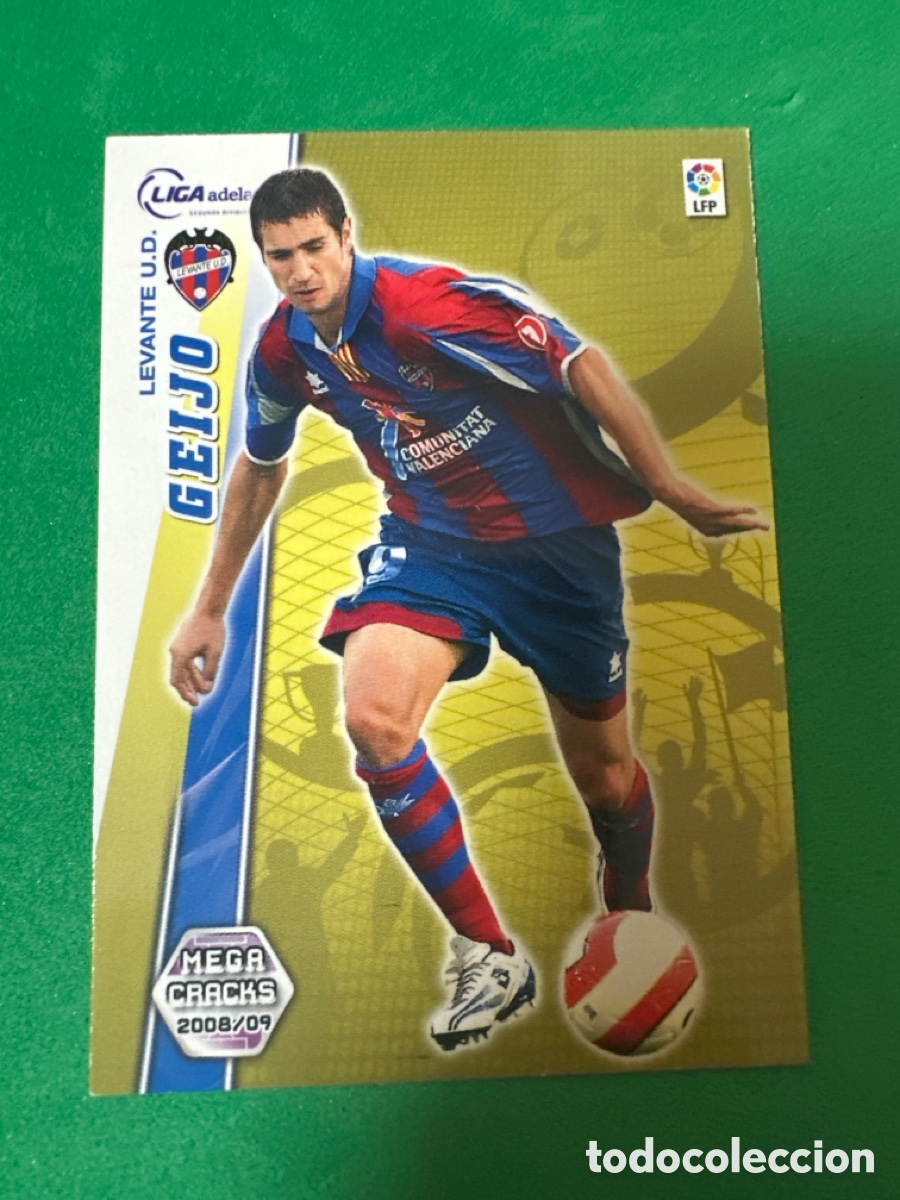 Cromos de F&uacute;tbol: 430 GEIJO(LEVANTE) MEGACRACKS 2008-2009 08 09 PANINI TRADING CARD