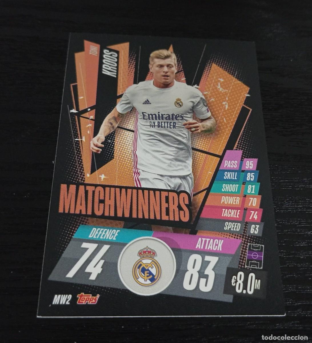 Cromos de F&uacute;tbol: -TOPPS MATCH ATTAX 20-21 : MW2 TONI KROOS ( REAL MADRID ) -- MATCHWINNERS 2 --