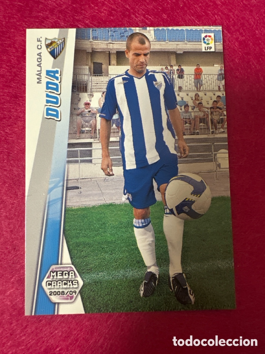 Cromos de Futebol: 464 DUDA (M&Aacute;LAGA) NUEVO FICHAJE MEGACRACKS 2008-2009 08 09 PANINI TRADING CARD