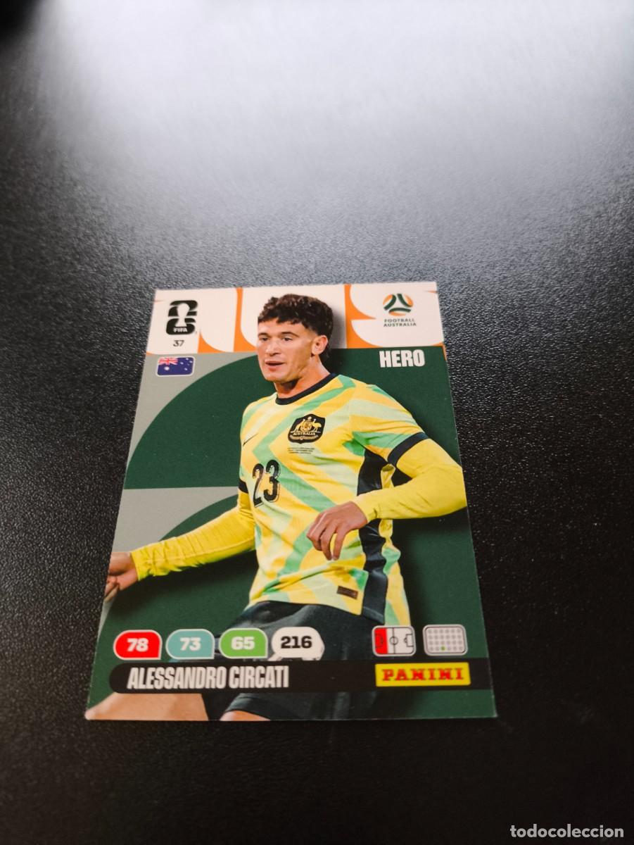 Cromos de F&uacute;tbol: 37 ALESSANDRO CIRCATI AUSTRALIA ADRENALYN MUNDIAL FIFA WORLD CUP 2026 PANINI