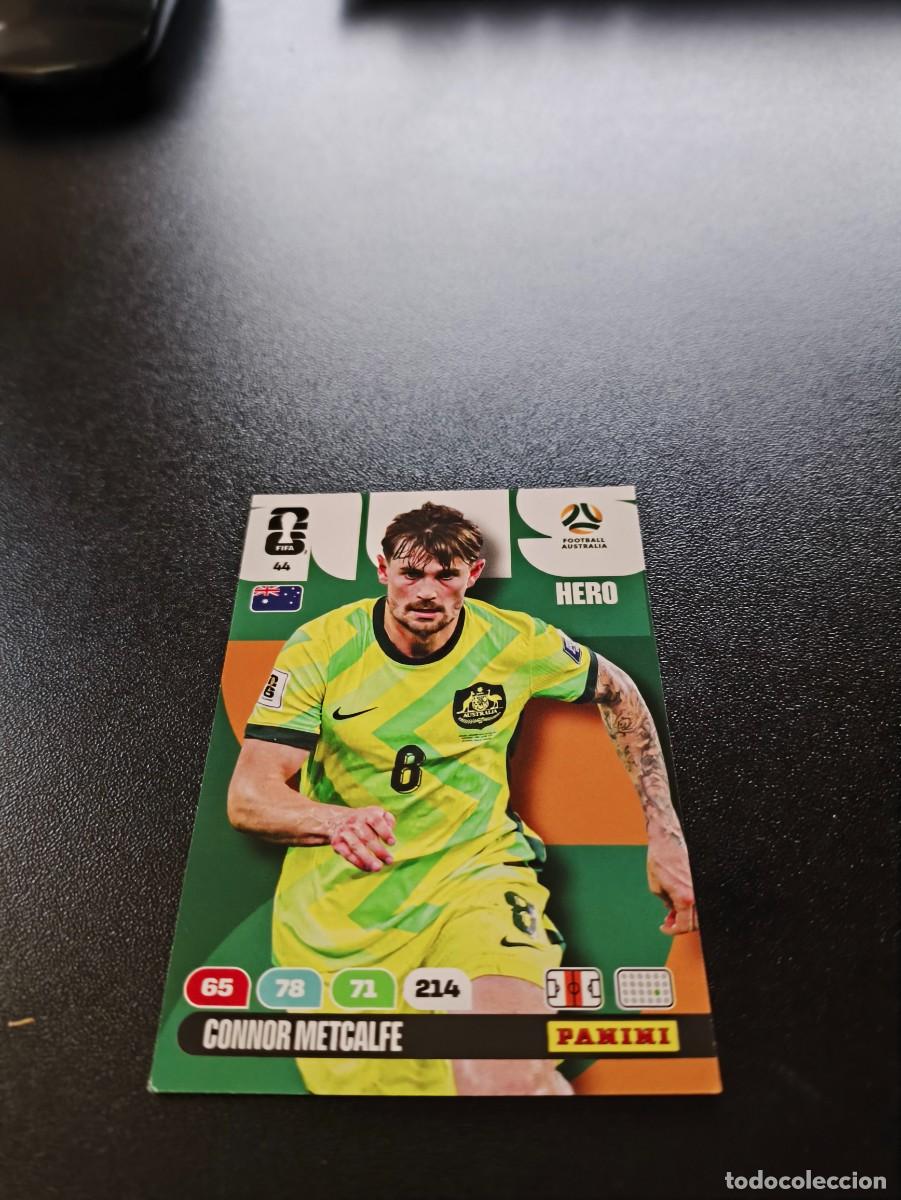 Cromos de F&uacute;tbol: 44 Connor Metcalfe AUSTRALIA ADRENALYN MUNDIAL FIFA WORLD CUP 2026 PANINI