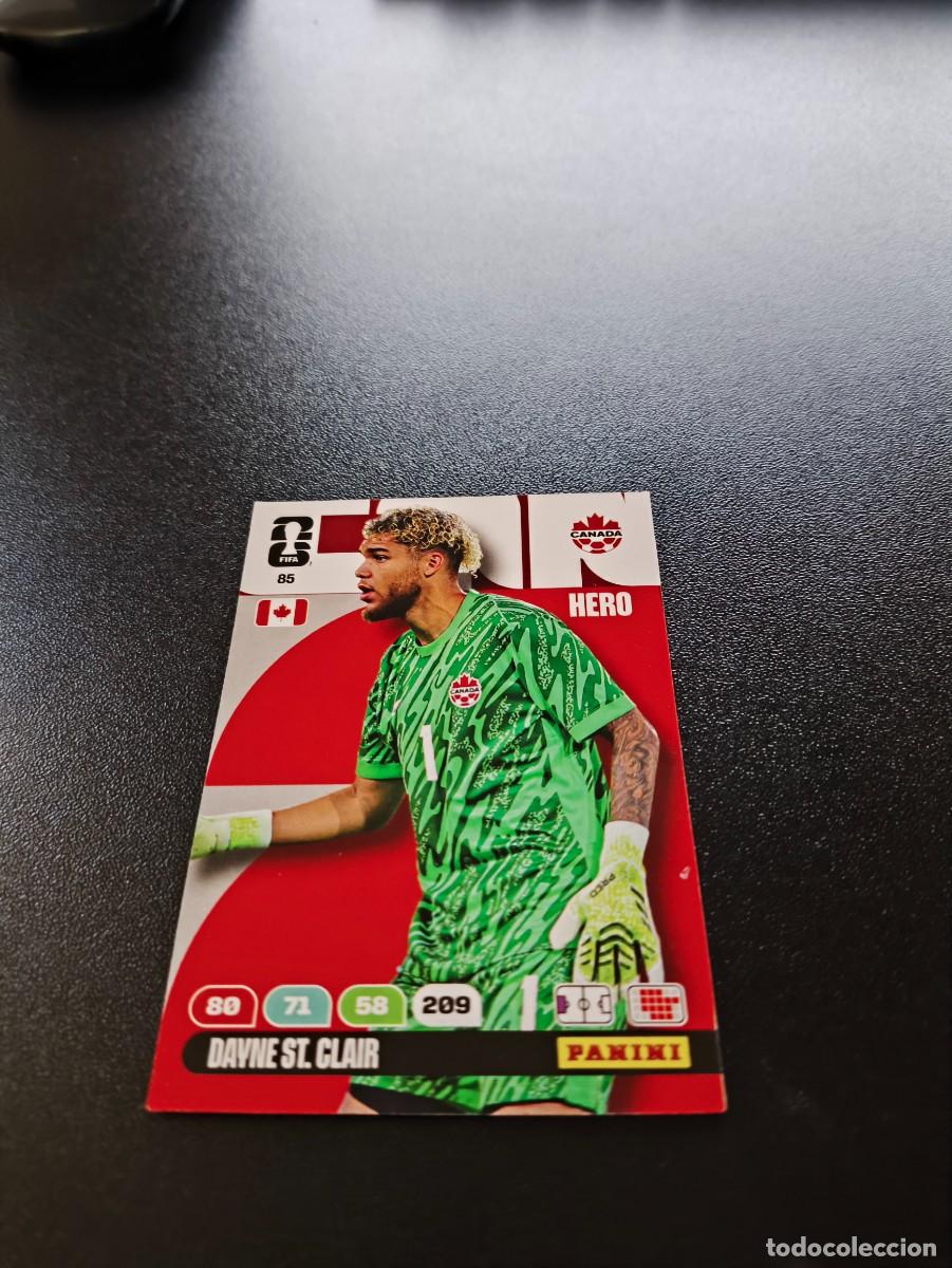 Cromos de F&uacute;tbol: 85 Dayne St. Clair CANADA ADRENALYN MUNDIAL FIFA WORLD CUP 2026 PANINI
