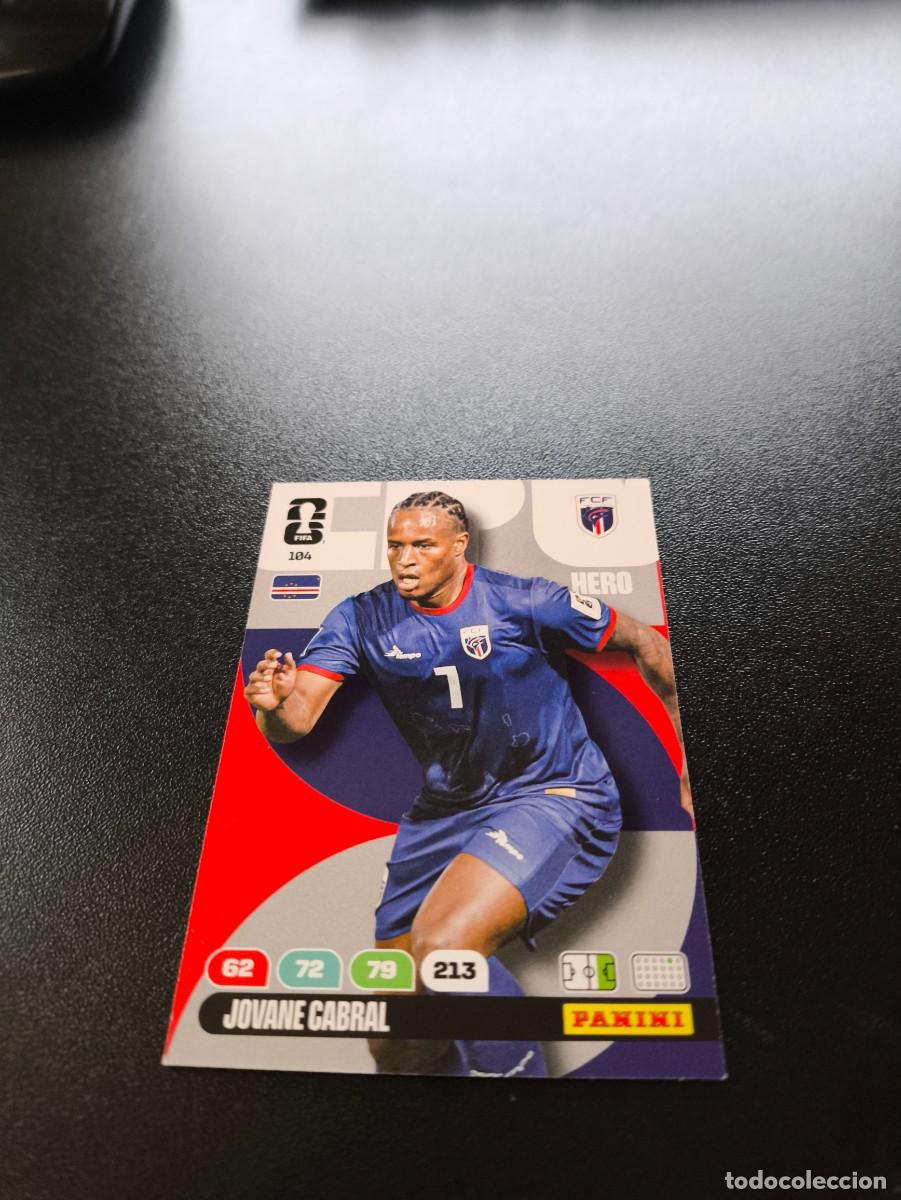 Cromos de F&uacute;tbol: 104 Jovane Cabral CABO VERDE ADRENALYN MUNDIAL FIFA WORLD CUP 2026 PANINI
