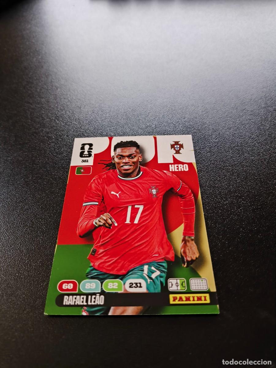 Cromos de F&uacute;tbol: 381 Rafael Le&atilde;o PORTUGAL ADRENALYN MUNDIAL FIFA WORLD CUP 2026 PANINI