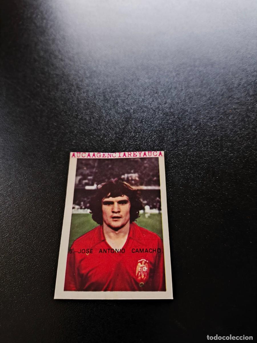 Cromos de F&uacute;tbol: 6 CAMACHO REAL MADRID ESPA&Ntilde;A REYAUCA WORLD CUP MUNDIAL ESPA&Ntilde;A SPAIN 1982 NO PANINI