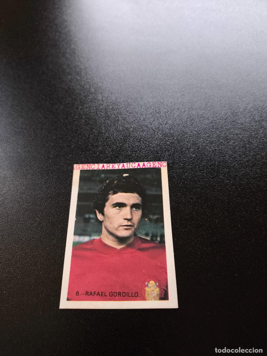 Cromos de F&uacute;tbol: 6 RAFAEL GORDILLO BETIS REAL MADRID ESPA&Ntilde;A REYAUCA WORLD CUP MUNDIAL ESPA&Ntilde;A SPAIN 1982 NO PANINI