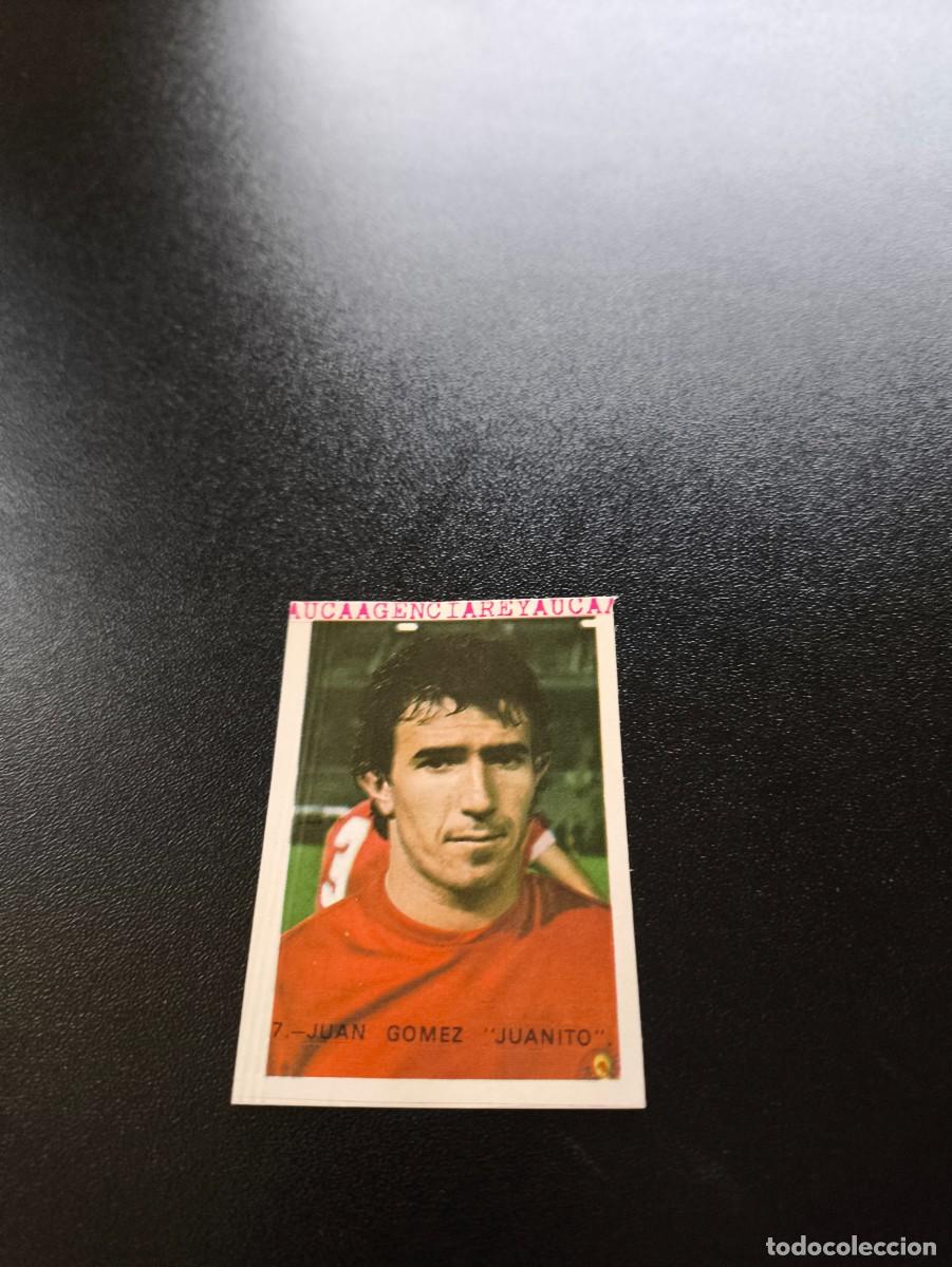Cromos de F&uacute;tbol: 7 JUAN GOMEZ JUANITO REAL MADRID ESPA&Ntilde;A REYAUCA WORLD CUP MUNDIAL ESPA&Ntilde;A SPAIN 1982 NO PANINI