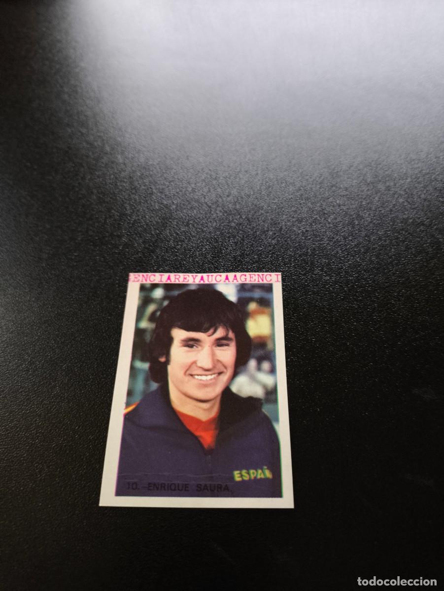 Cromos de F&uacute;tbol: 10 ENRIQUE SAURA VALENCIA ESPA&Ntilde;A REYAUCA WORLD CUP MUNDIAL ESPA&Ntilde;A SPAIN 1982 NO PANINI