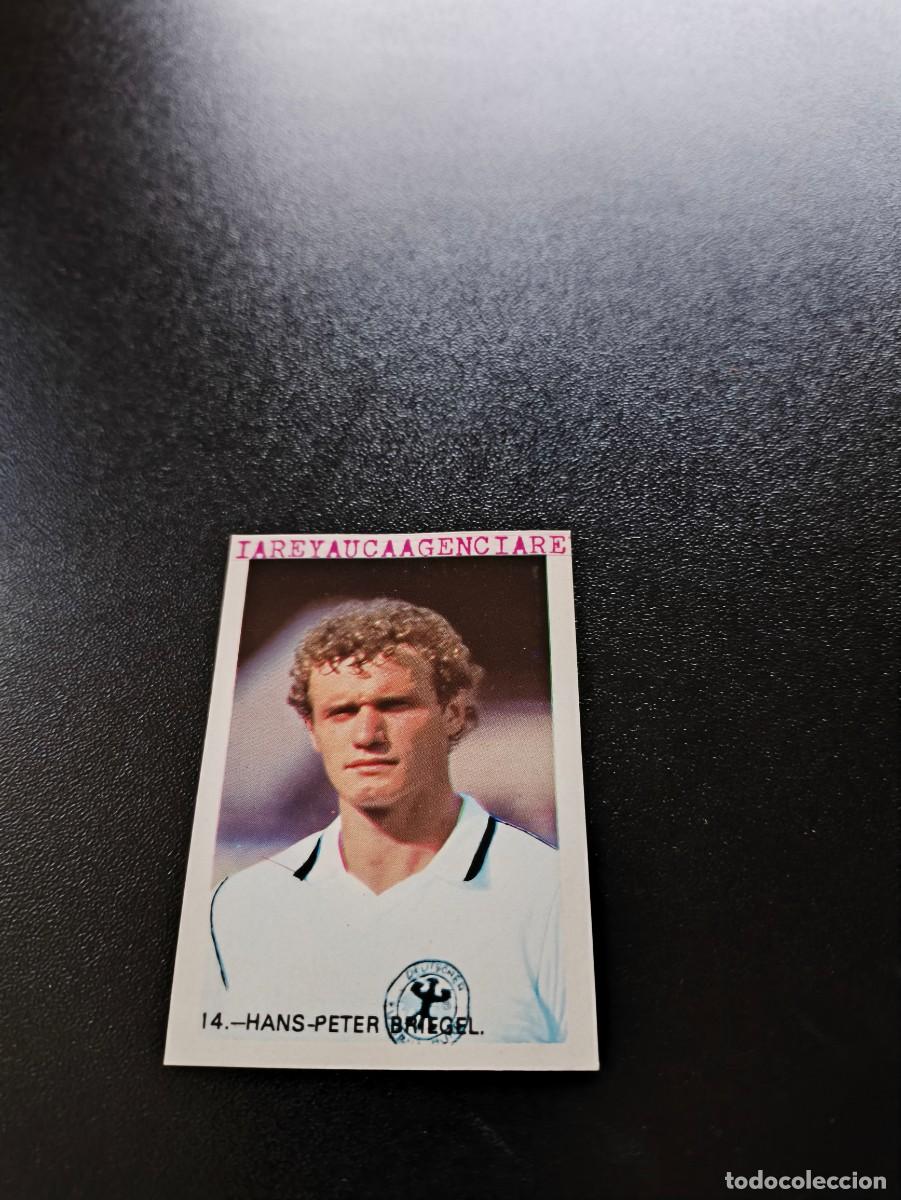 Cromos de F&uacute;tbol: 14 Hans-Peter Briegel ALEMANIA GERMANY REYAUCA WORLD CUP MUNDIAL ESPA&Ntilde;A SPAIN 1982 NO PANINI