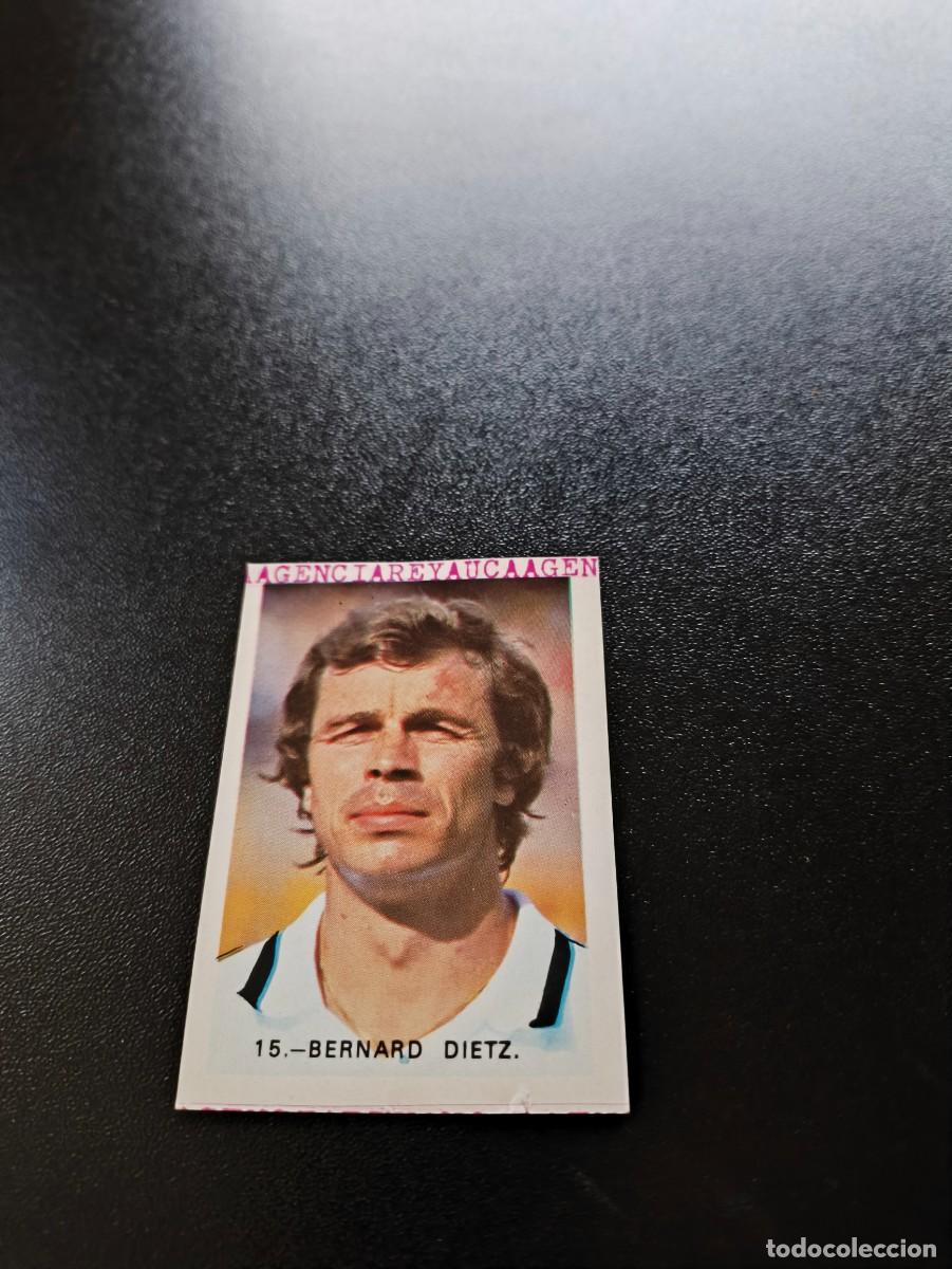 Cromos de F&uacute;tbol: 15 Bernard Dietz ALEMANIA GERMANY REYAUCA WORLD CUP MUNDIAL ESPA&Ntilde;A SPAIN 1982 NO PANINI