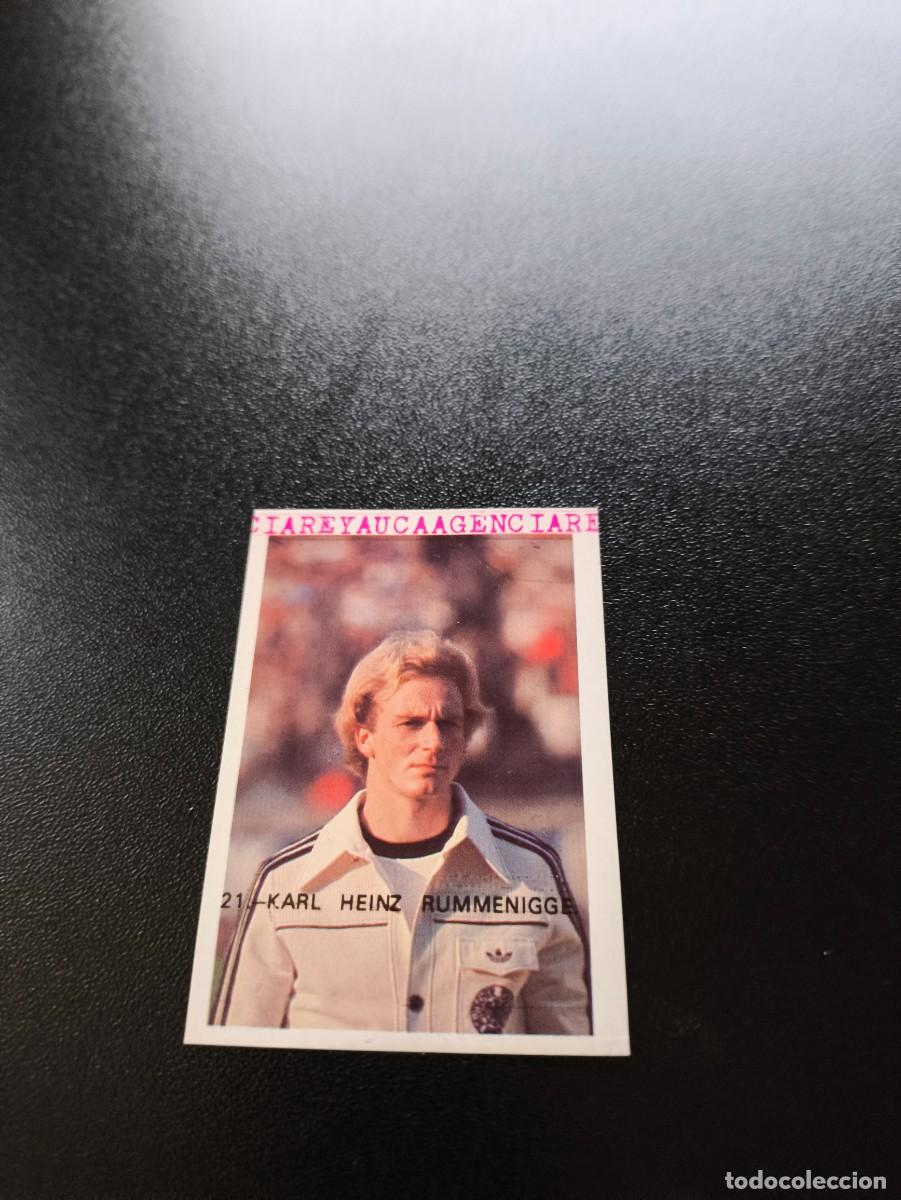 Cromos de F&uacute;tbol: 21 Karl-Heinz Rummenigge ALEMANIA GERMANY REYAUCA WORLD CUP MUNDIAL ESPA&Ntilde;A SPAIN 1982 NO PANINI