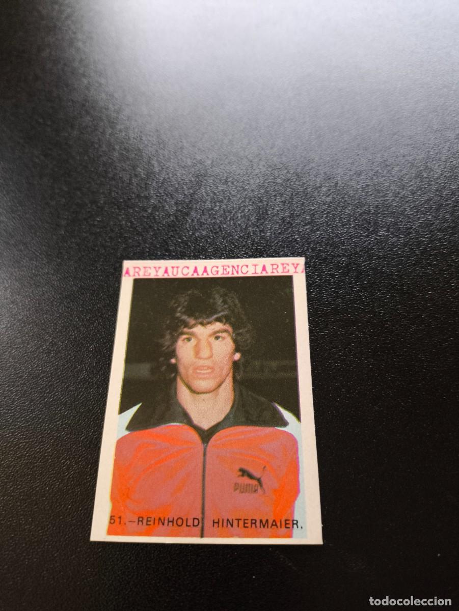 Cromos de F&uacute;tbol: 51 Hintermaier AUSTRIA &Ouml;STERREICH REYAUCA WORLD CUP MUNDIAL ESPA&Ntilde;A SPAIN 1982 NO PANINI