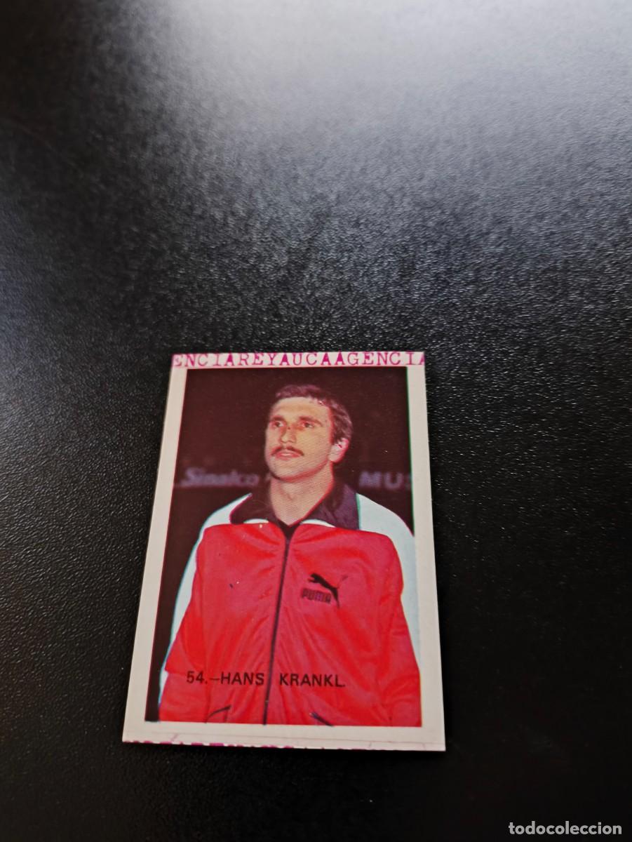 Cromos de F&uacute;tbol: 54 Hans Krankl BARCELONA AUSTRIA &Ouml;STERREICH REYAUCA WORLD CUP MUNDIAL ESPA&Ntilde;A SPAIN 1982 NO PANINI