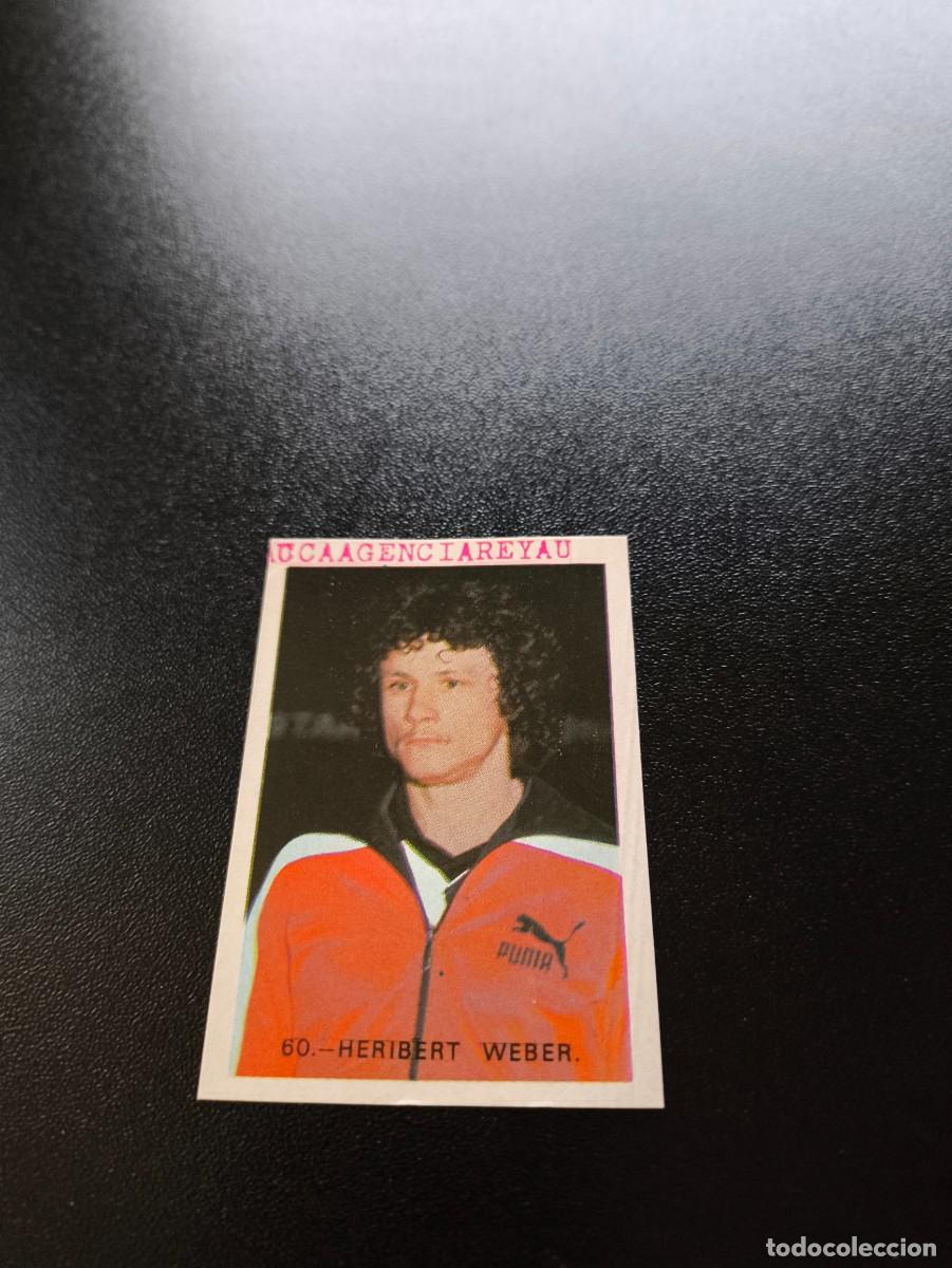 Cromos de F&uacute;tbol: 60 Herbert Weber AUSTRIA &Ouml;STERREICH REYAUCA WORLD CUP MUNDIAL ESPA&Ntilde;A SPAIN 1982 NO PANINI