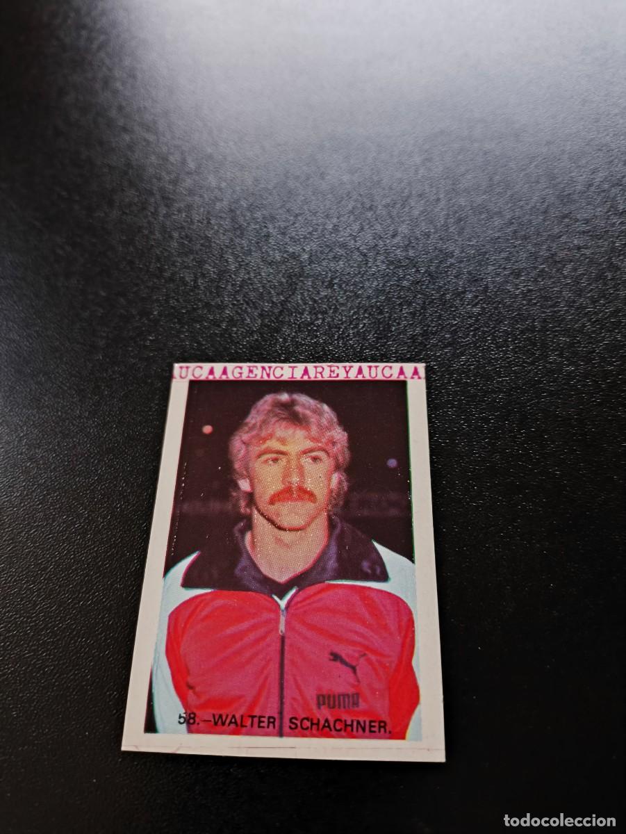 Cromos de F&uacute;tbol: 58 Walter Schachner AUSTRIA &Ouml;STERREICH REYAUCA WORLD CUP MUNDIAL ESPA&Ntilde;A SPAIN 1982 NO PANINI