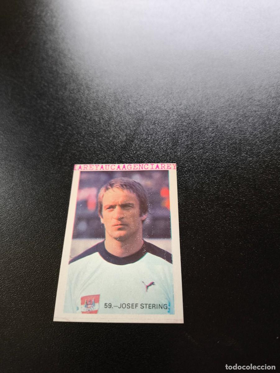 Cromos de F&uacute;tbol: 59 Josef Stering AUSTRIA &Ouml;STERREICH REYAUCA WORLD CUP MUNDIAL ESPA&Ntilde;A SPAIN 1982 NO PANINI