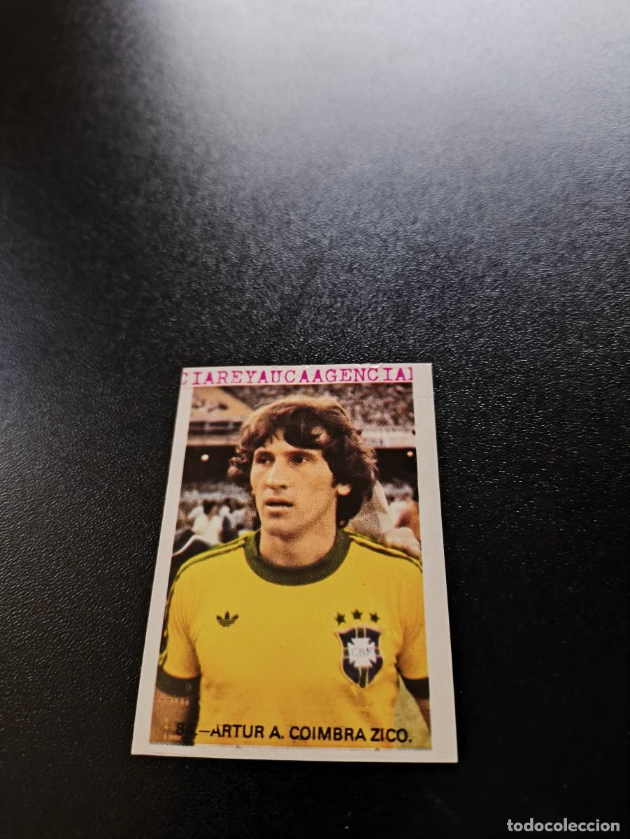 Cromos de F&uacute;tbol: 84 Zico BRASIL BRAZIL REYAUCA WORLD CUP MUNDIAL ESPA&Ntilde;A SPAIN 1982 NO PANINI