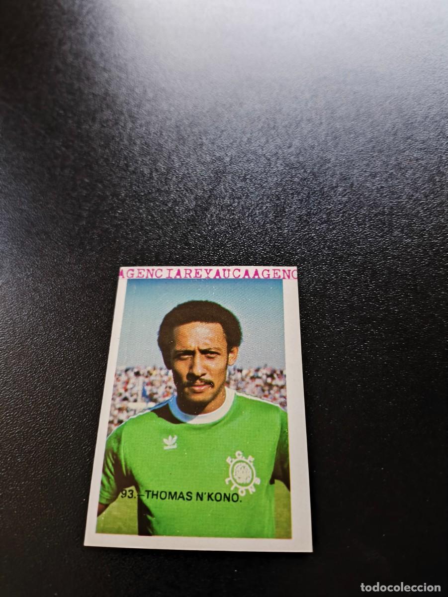 Cromos de F&uacute;tbol: 93 Thomas N'Kono CAMERUN CAMEROUN REYAUCA WORLD CUP MUNDIAL ESPA&Ntilde;A SPAIN 1982 NO PANINI