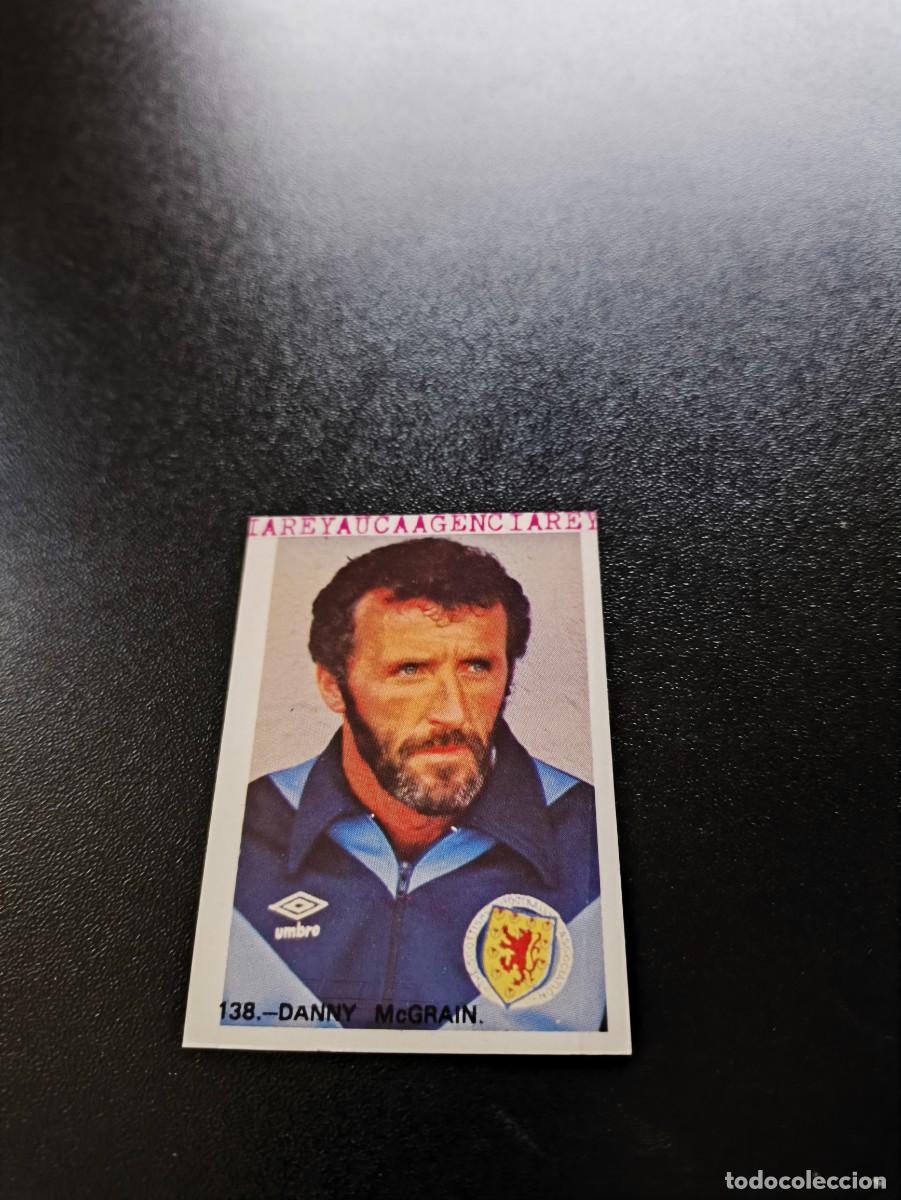 Cromos de F&uacute;tbol: 138 Danny McGrain ESCOCIA SCOTLAND REYAUCA WORLD CUP MUNDIAL ESPA&Ntilde;A SPAIN 1982 NO PANINI