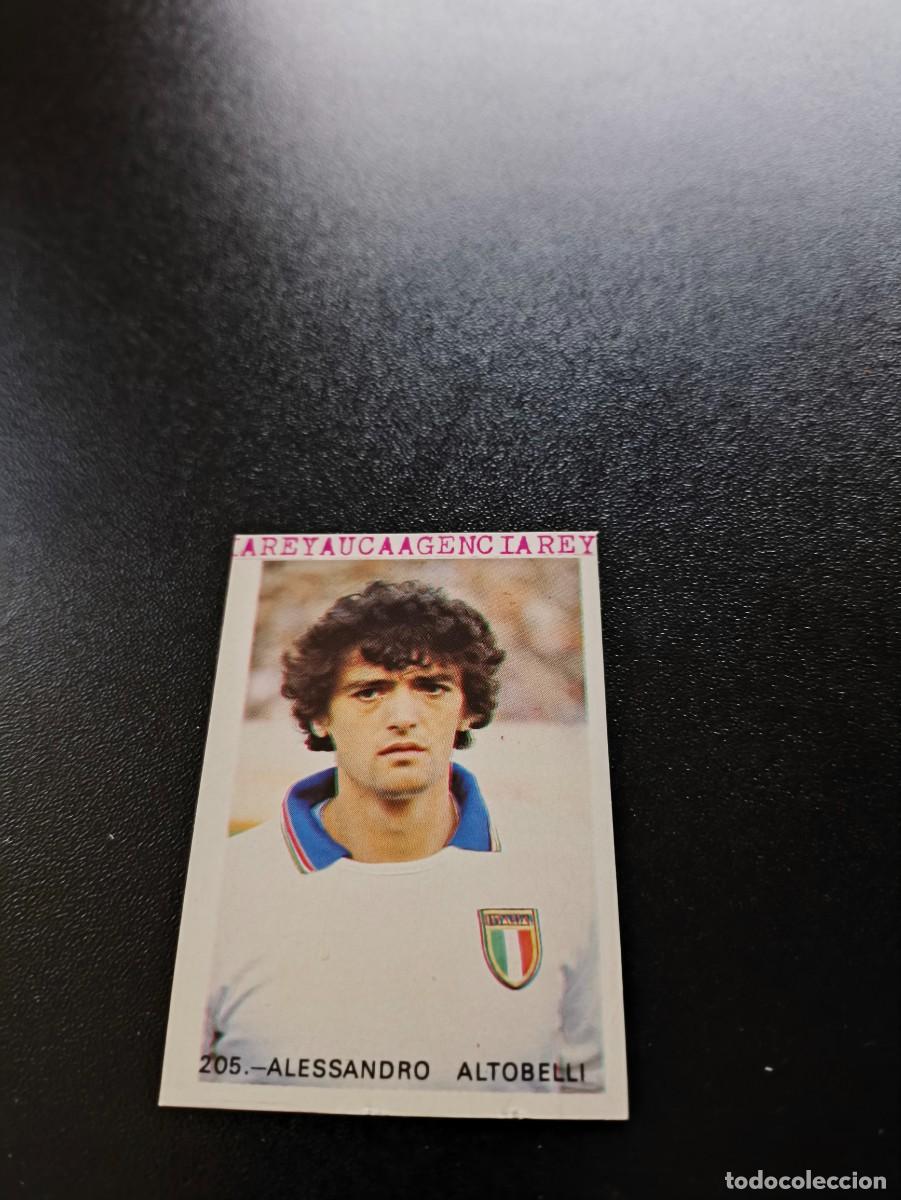 Fu&szlig;ball-Sticker: 205 Alessandro Altobelli ITALIA ITALY REYAUCA WORLD CUP MUNDIAL ESPA&Ntilde;A SPAIN 1982 NO PANINI