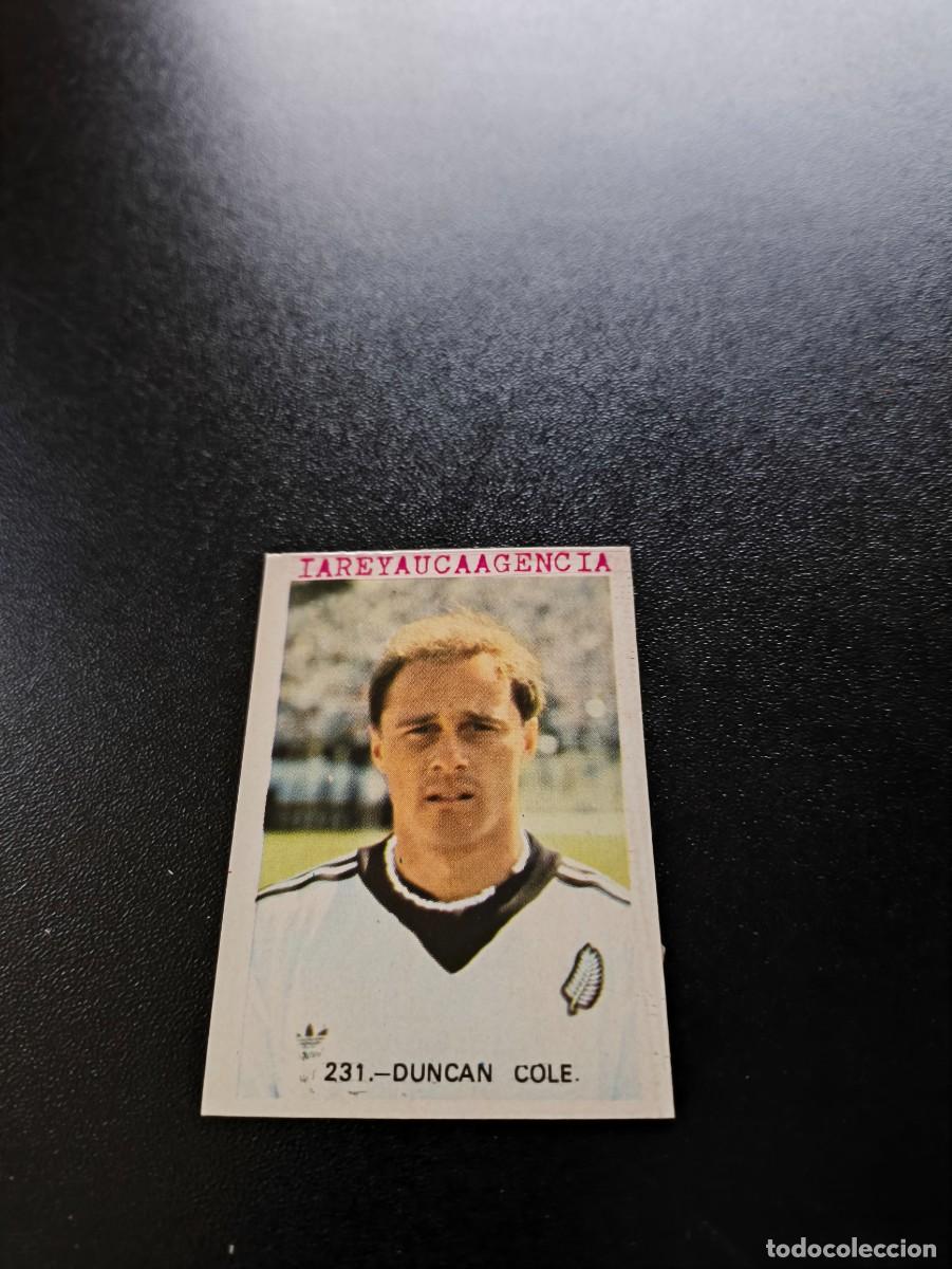 Cromos de F&uacute;tbol: 231 NUEVA ZELANDA NEW ZEALAND REYAUCA WORLD CUP MUNDIAL ESPA&Ntilde;A SPAIN 1982 NO PANINI