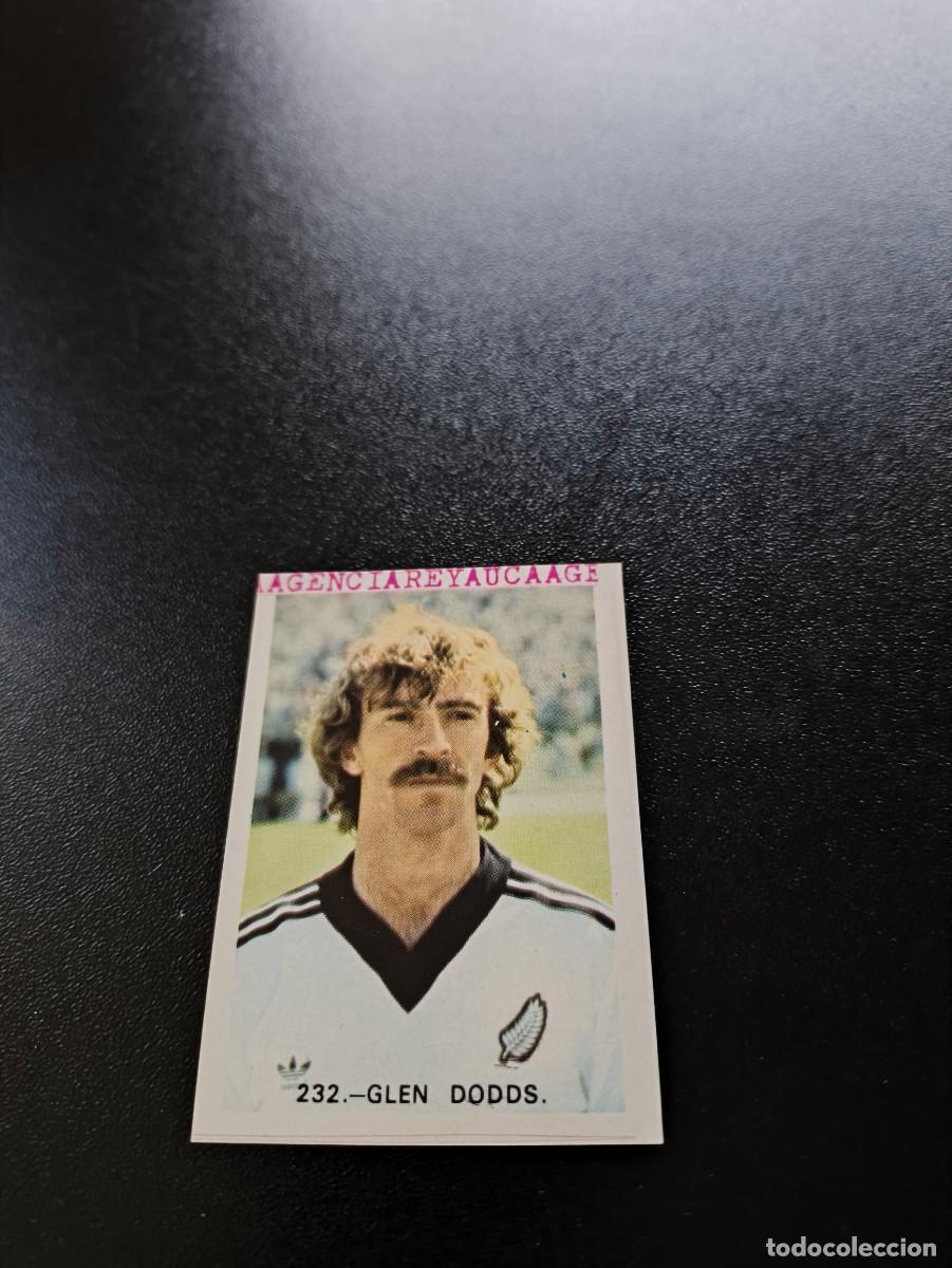 Cromos de F&uacute;tbol: 232 Glen Dodds NUEVA ZELANDA NEW ZEALAND REYAUCA WORLD CUP MUNDIAL ESPA&Ntilde;A SPAIN 1982 NO PANINI