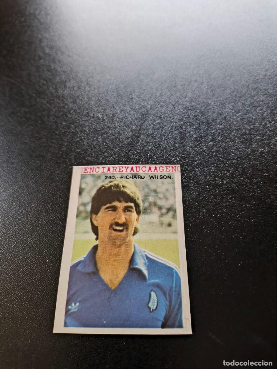 Cromos de F&uacute;tbol: 240 Richard Wilson NUEVA ZELANDA NEW ZEALAND REYAUCA WORLD CUP MUNDIAL ESPA&Ntilde;A SPAIN 1982 NO PANINI