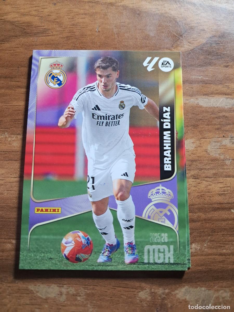 Cromos de F&uacute;tbol: CARD MEGACRACKS TEMPORADA 25/26: BRAHIM DIAZ (REAL MADRID), N&deg; 231