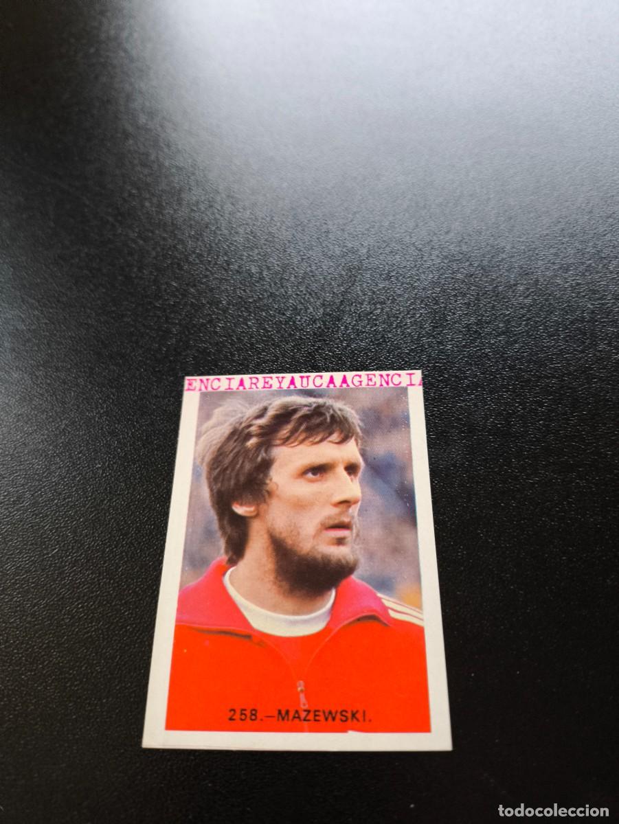 Cromos de F&uacute;tbol: 258 Mazewski POLONIA POLAND REYAUCA WORLD CUP MUNDIAL ESPA&Ntilde;A SPAIN 1982 NO PANINI