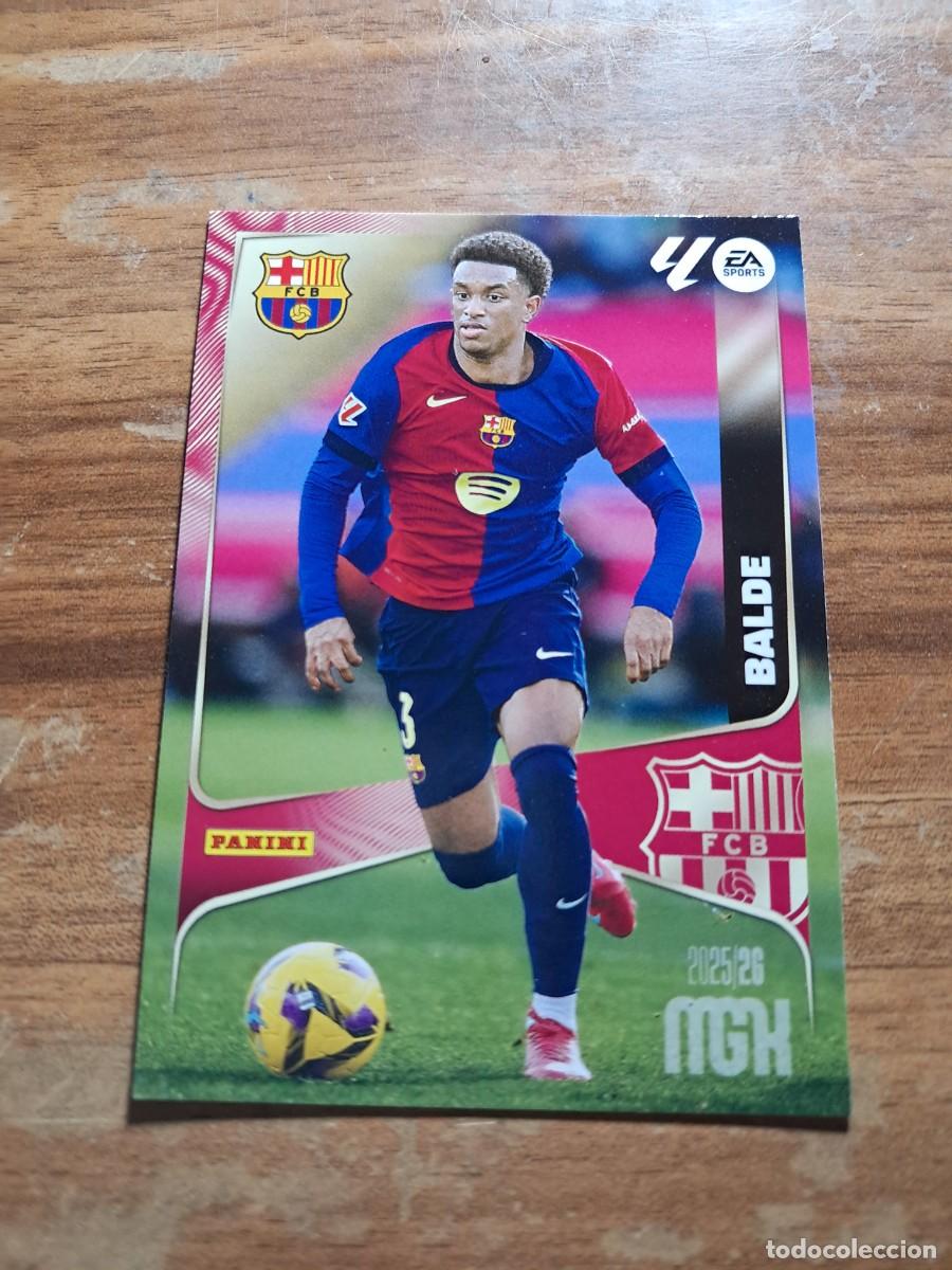 Cartes &agrave; collectionner de Football: CARD MEGACRACKS TEMPORADA 25/26: BALDE (FC BARCELONA), N&deg; 81