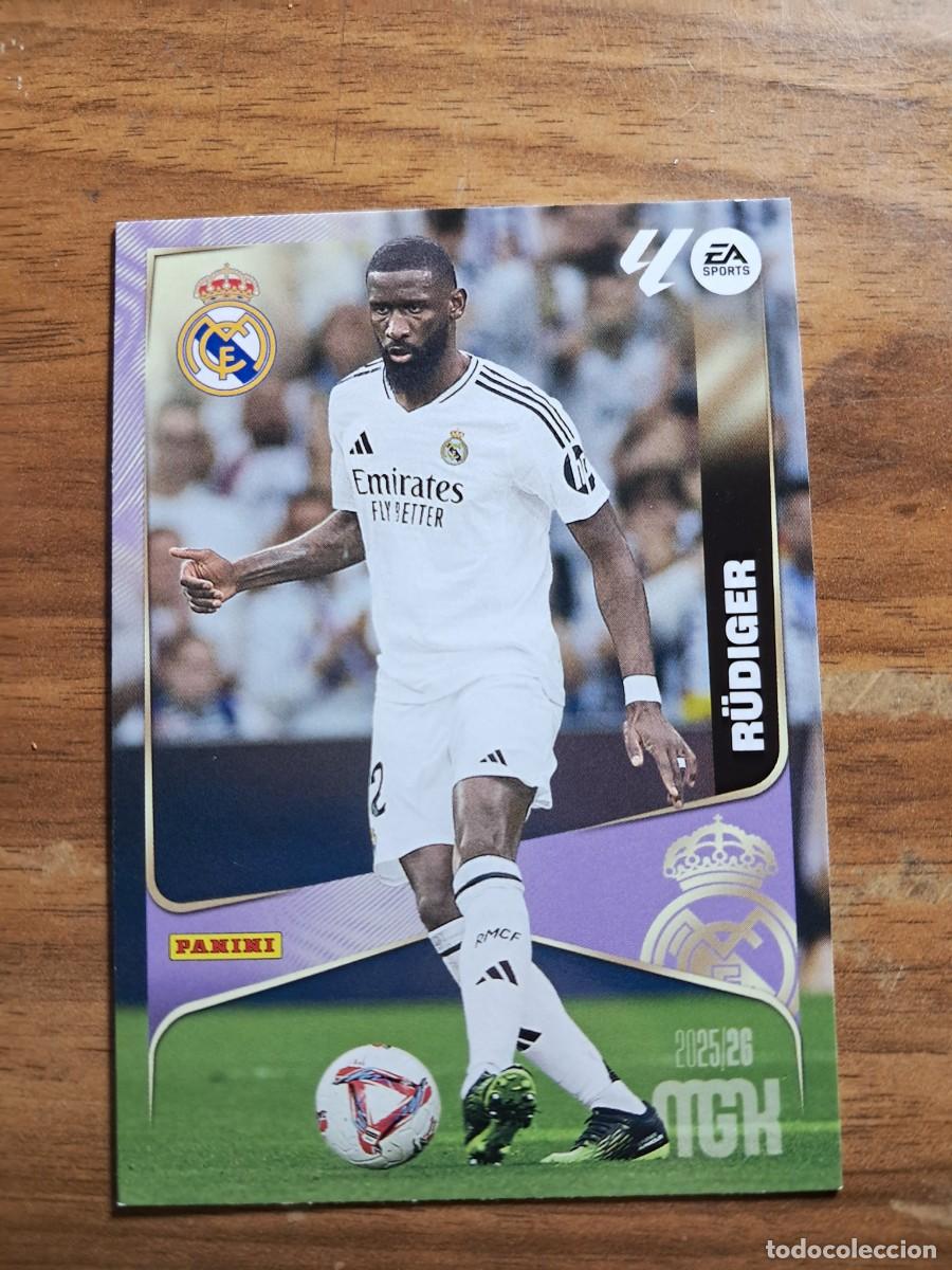 Cartes &agrave; collectionner de Football: CARD MEGACRACKS TEMPORADA 25/26: R&Uuml;DIGER (REAL MADRID), N&deg; 223