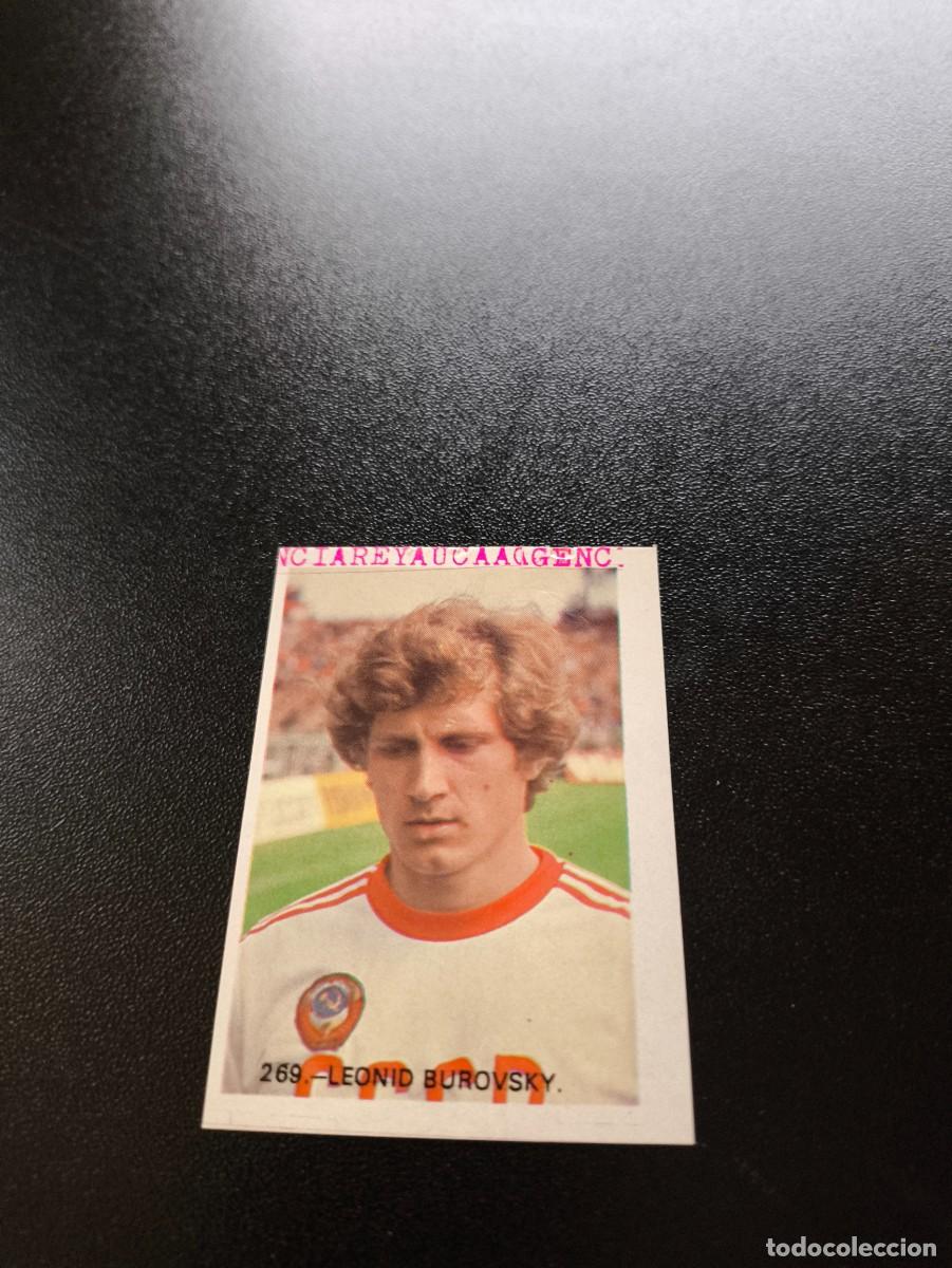Cromos de F&uacute;tbol: 269 Leonid Burovsky URSS RUSIA RUSSIA REYAUCA WORLD CUP MUNDIAL ESPA&Ntilde;A SPAIN 1982 NO PANINI
