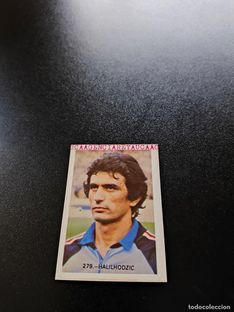 Cromos de f&uacute;tbol: 279 Vahid Halilhodzic YUGOSLAVIA REYAUCA WORLD CUP MUNDIAL ESPA&Ntilde;A SPAIN 1982 NO PANINI